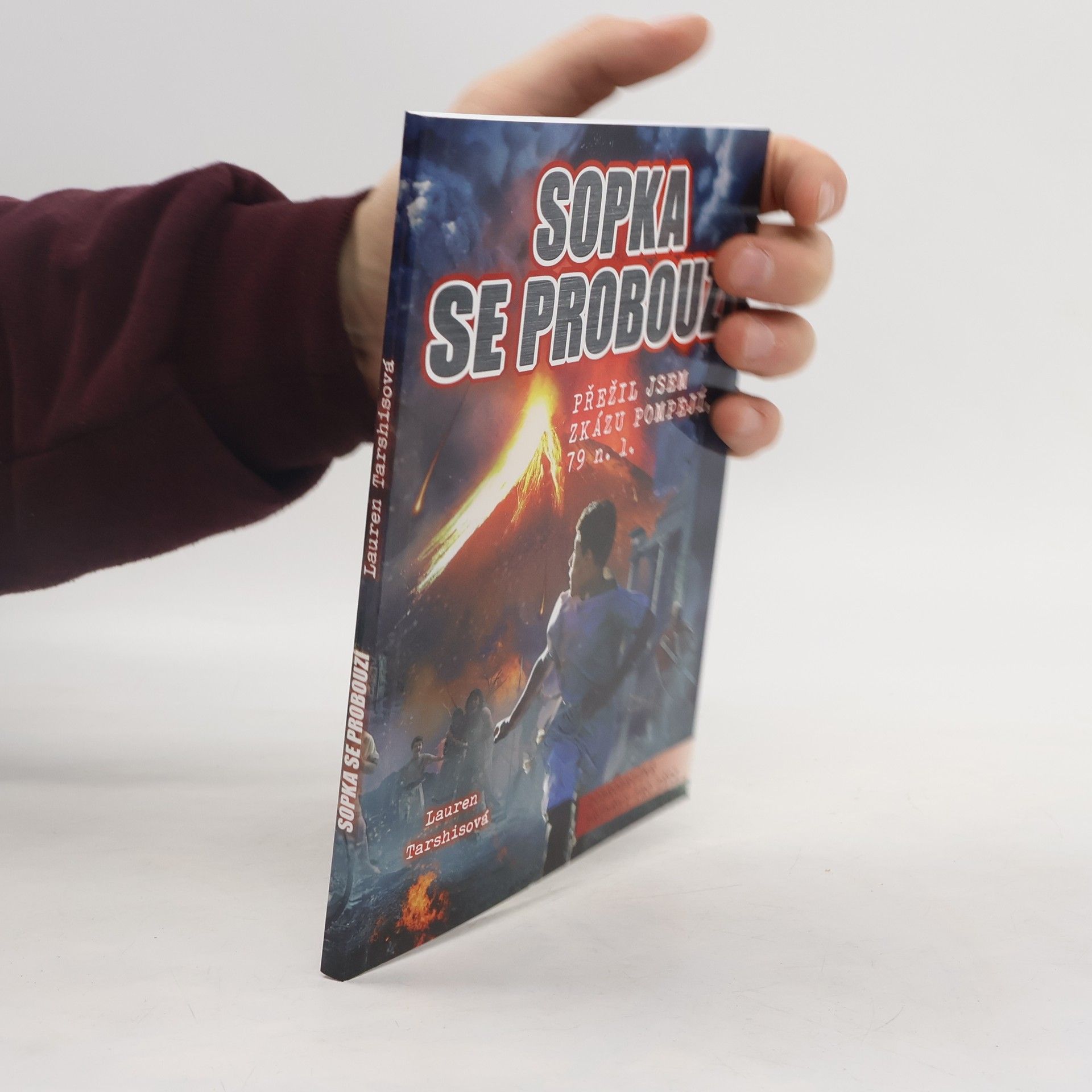 Lauren Tarshis Sopka se probouzí. Přežil jsem zkázu Pompejí, 79 n.l.