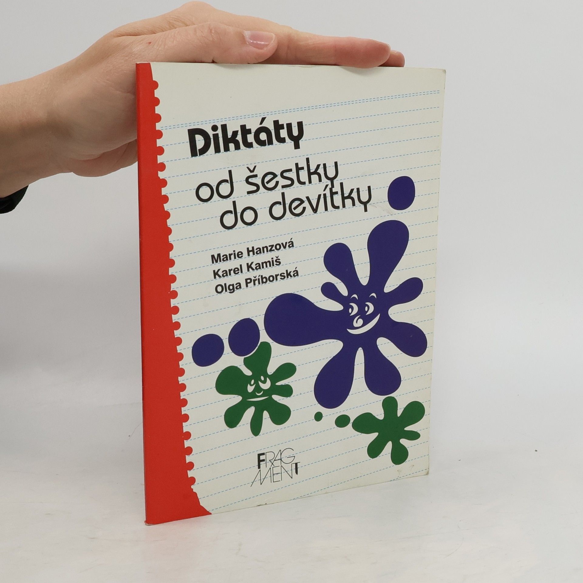 Marie Hanzová Diktáty od šestky do devítky