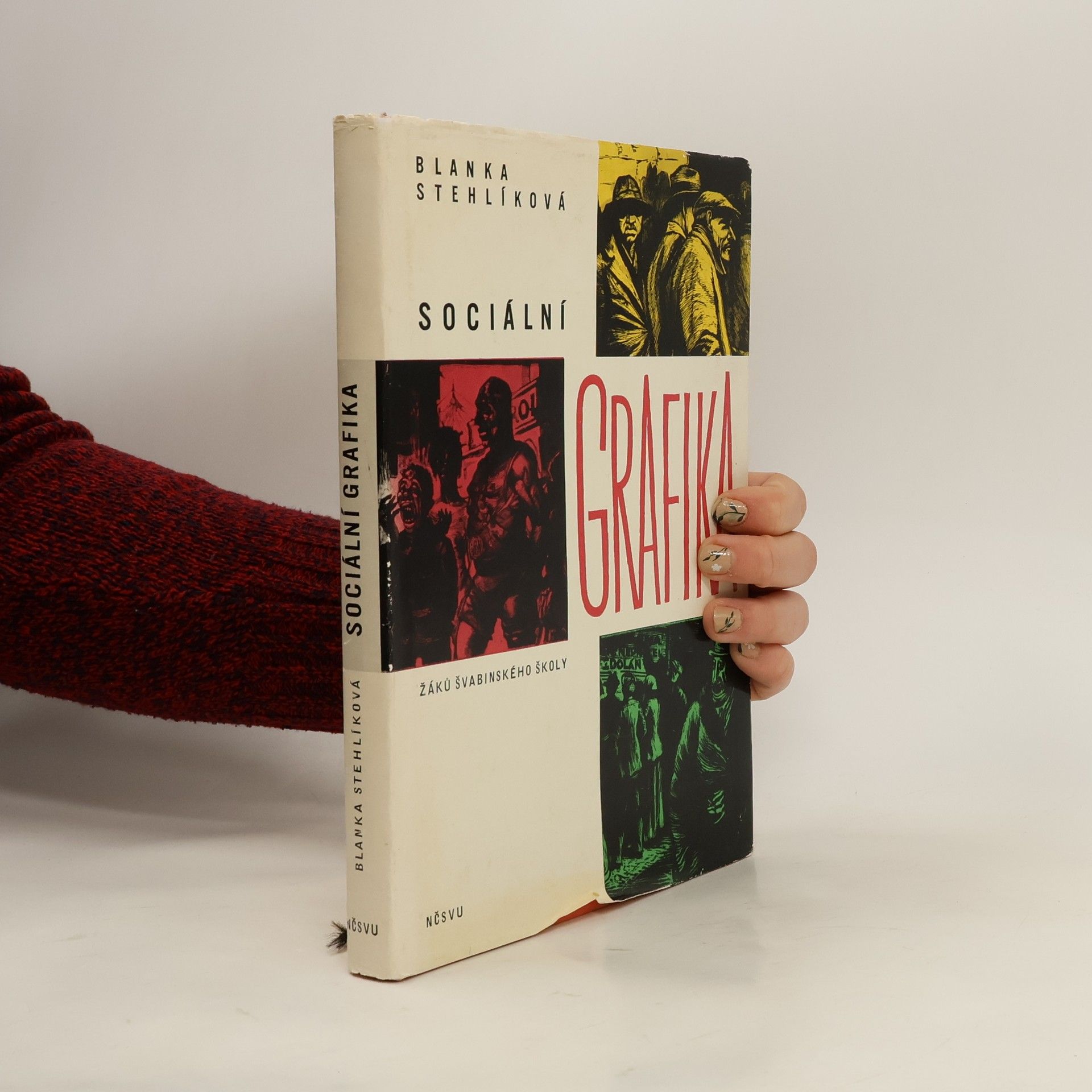 Blanka Stehlíková Sociální grafika žáků Švabinského školy