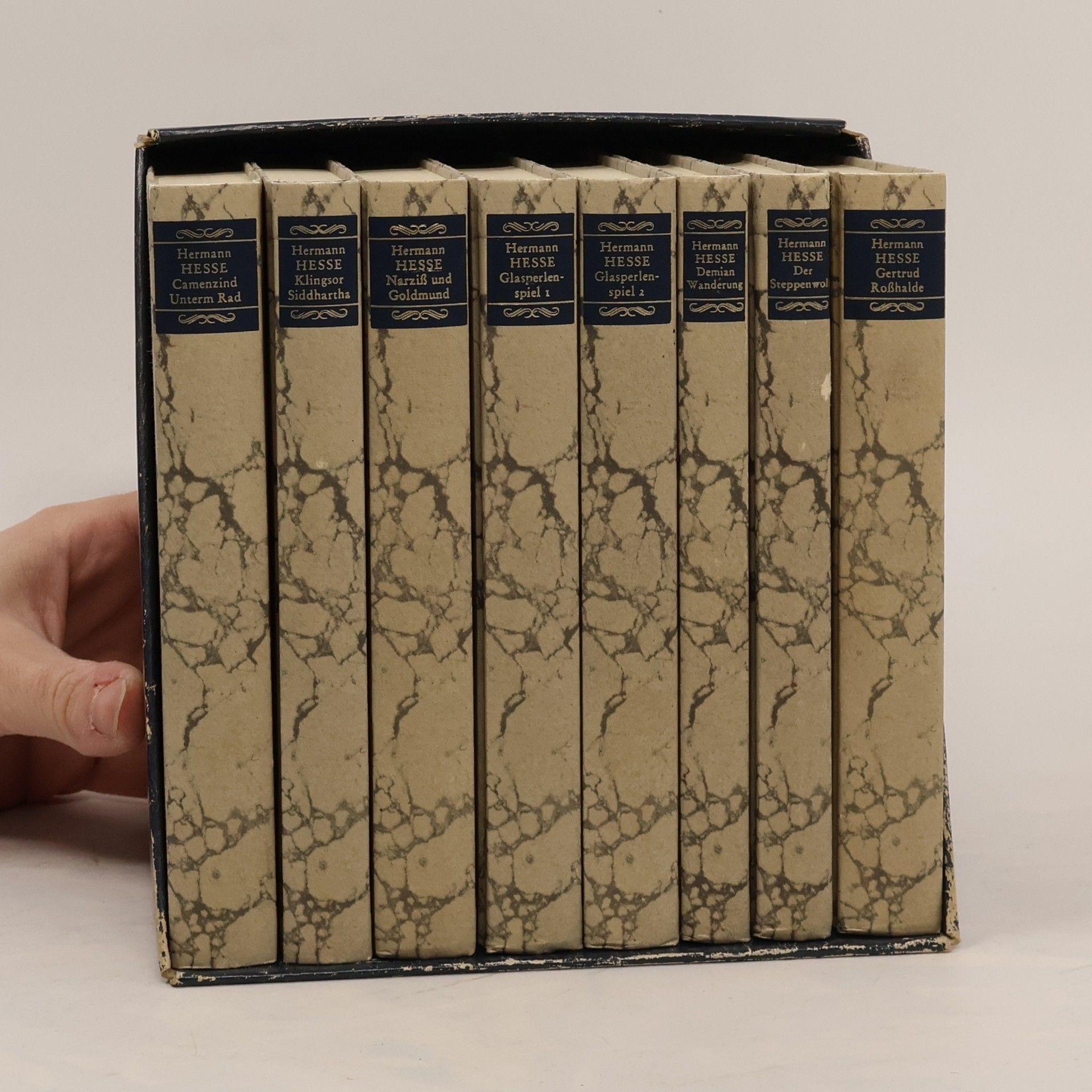 Hermann Hesse Die Romane und die Großen Erzählungen ich acht Bänden zum hundertsten Geburstag des Dichters