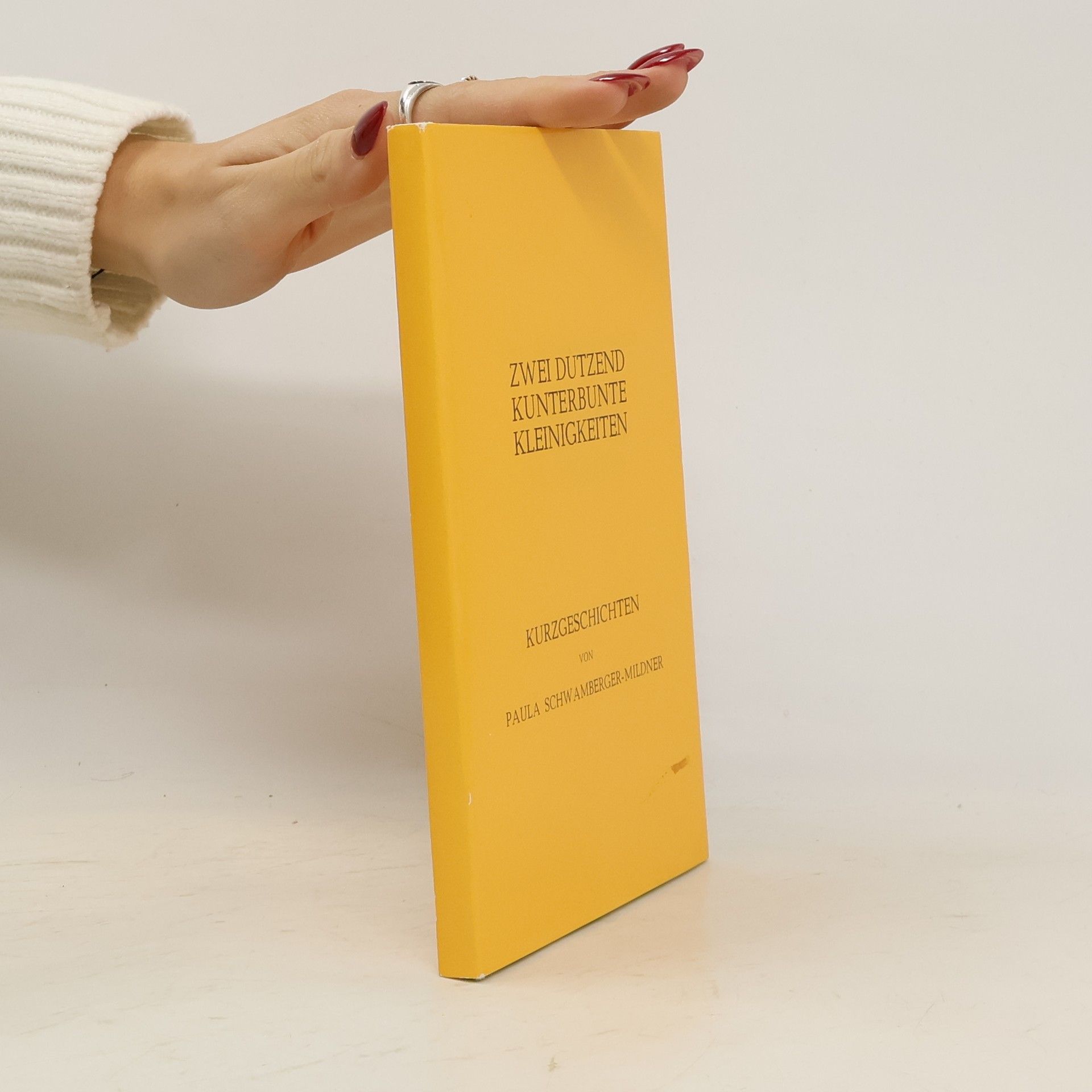 Paula Schwamberger-Mildner Zwei Dutzend kunterbunte Kleinigkeiten