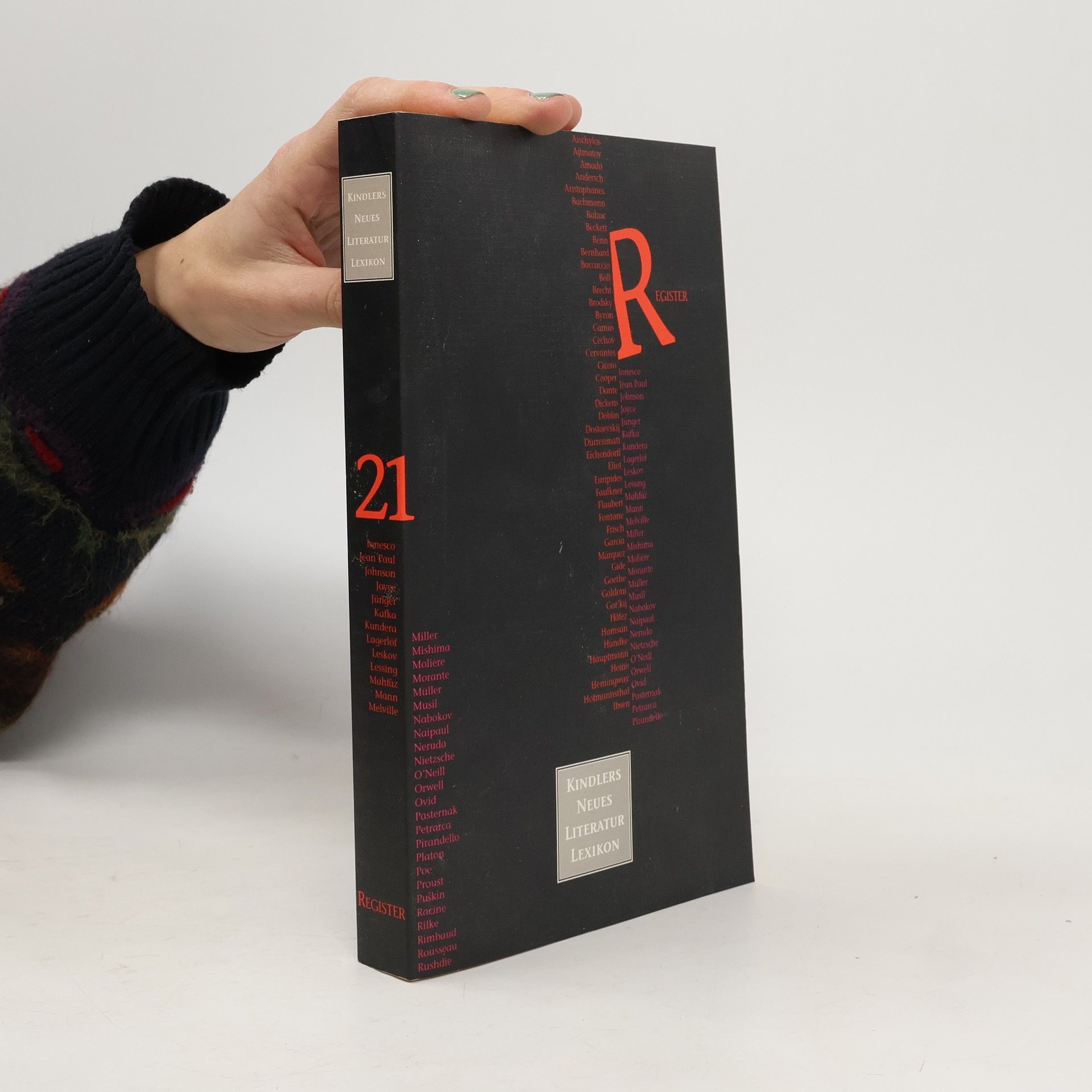 Walter Jens Kindlers neues Literatur Lexikon. Studienausgabe. Band 21