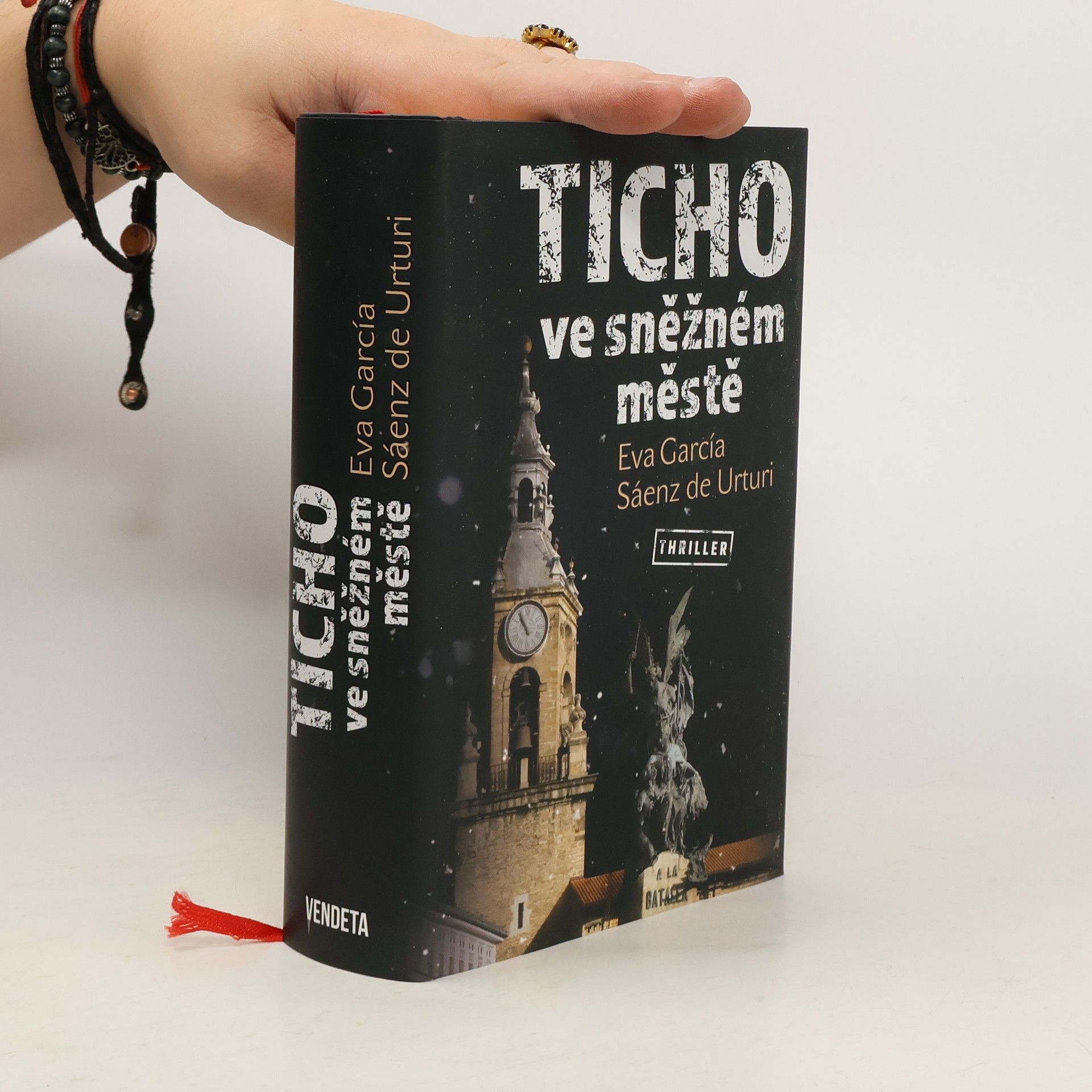 Eva García Sáenz de Urturi Ticho ve sněžném městě