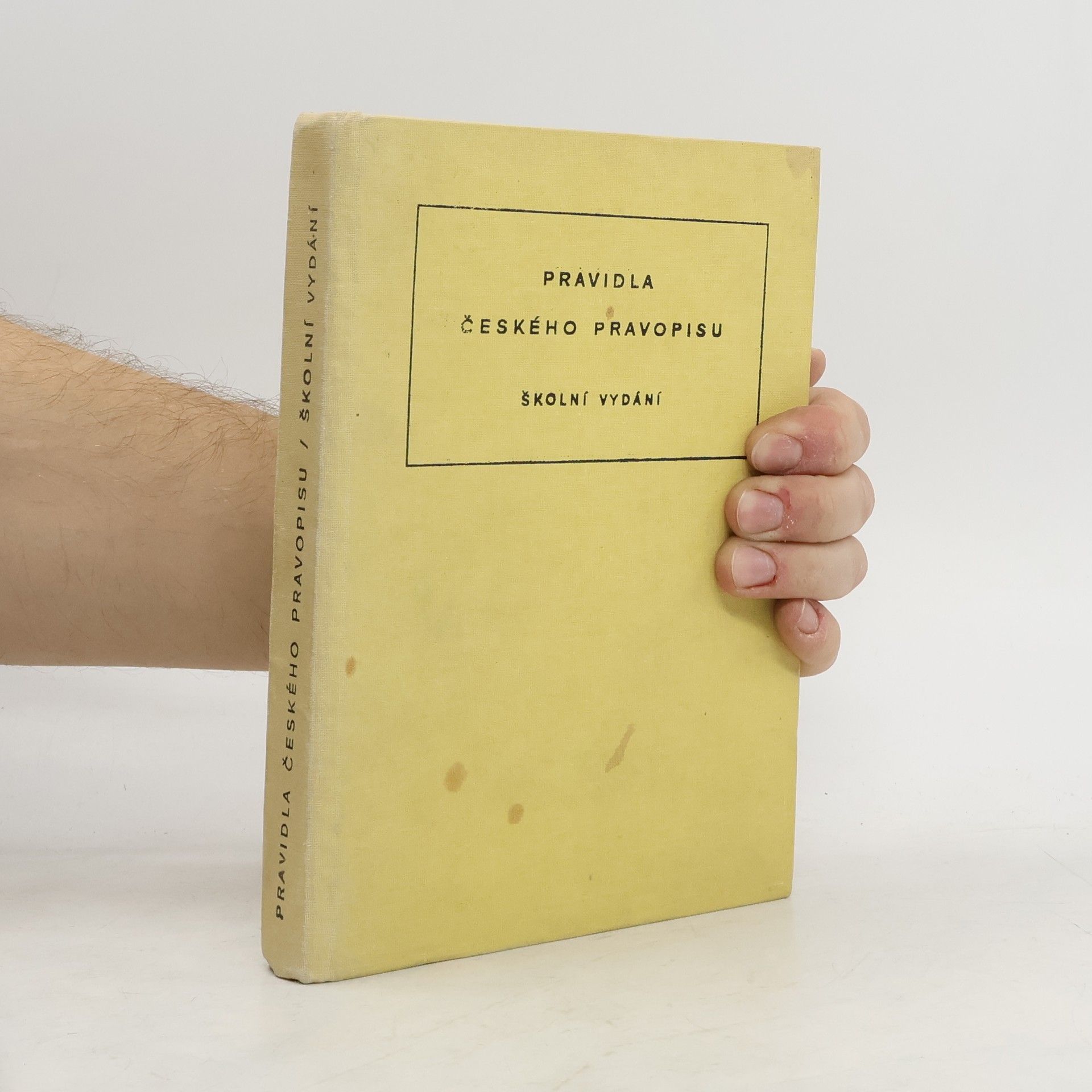Various authors Pravidla českého pravopisu. Školní vydání