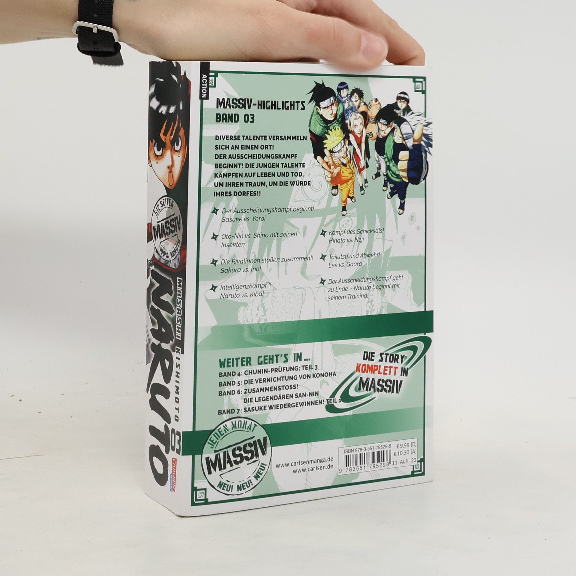 Masashi Kishimoto Naruto Massiv 3