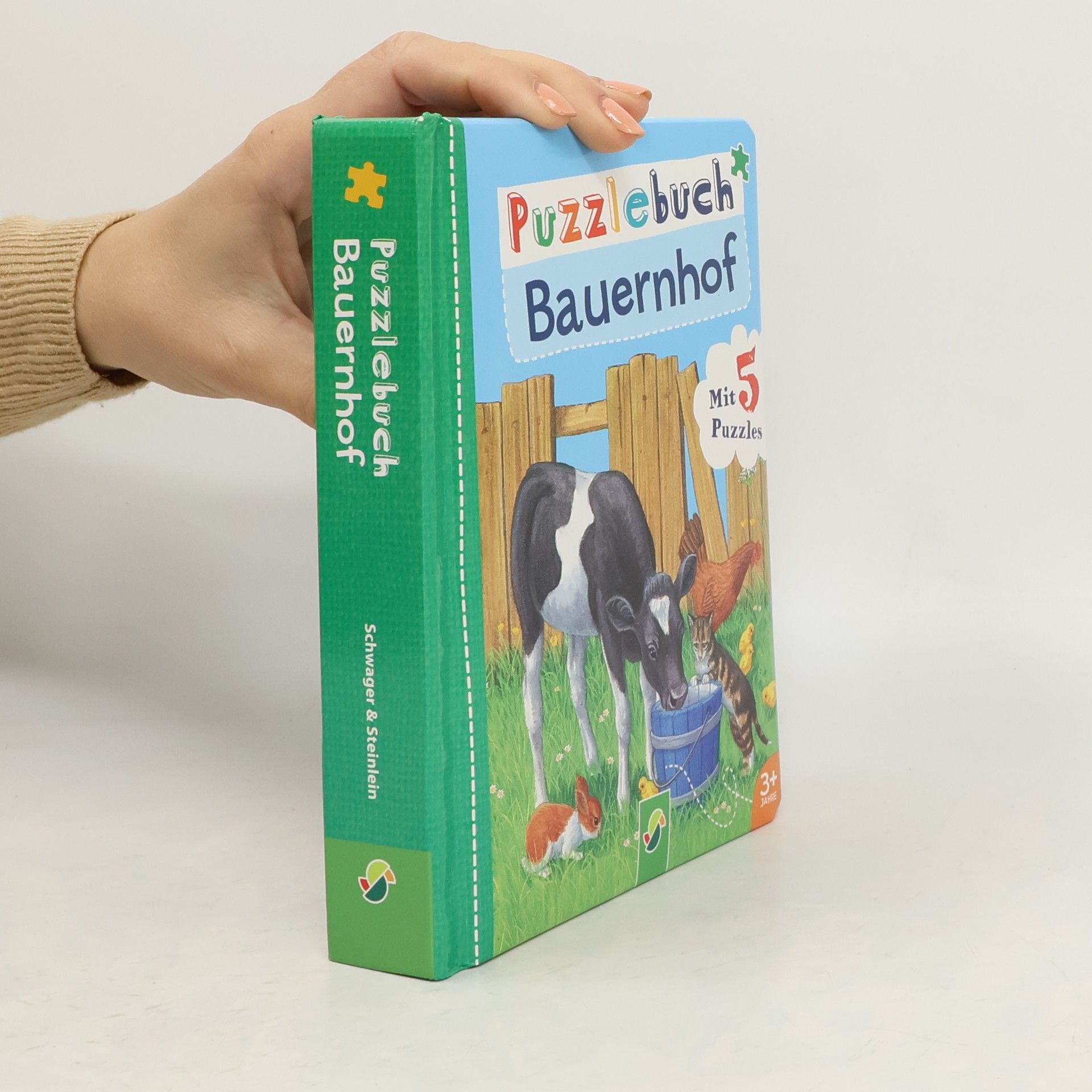 Judith Borchert Puzzlebuch. Bauernhof