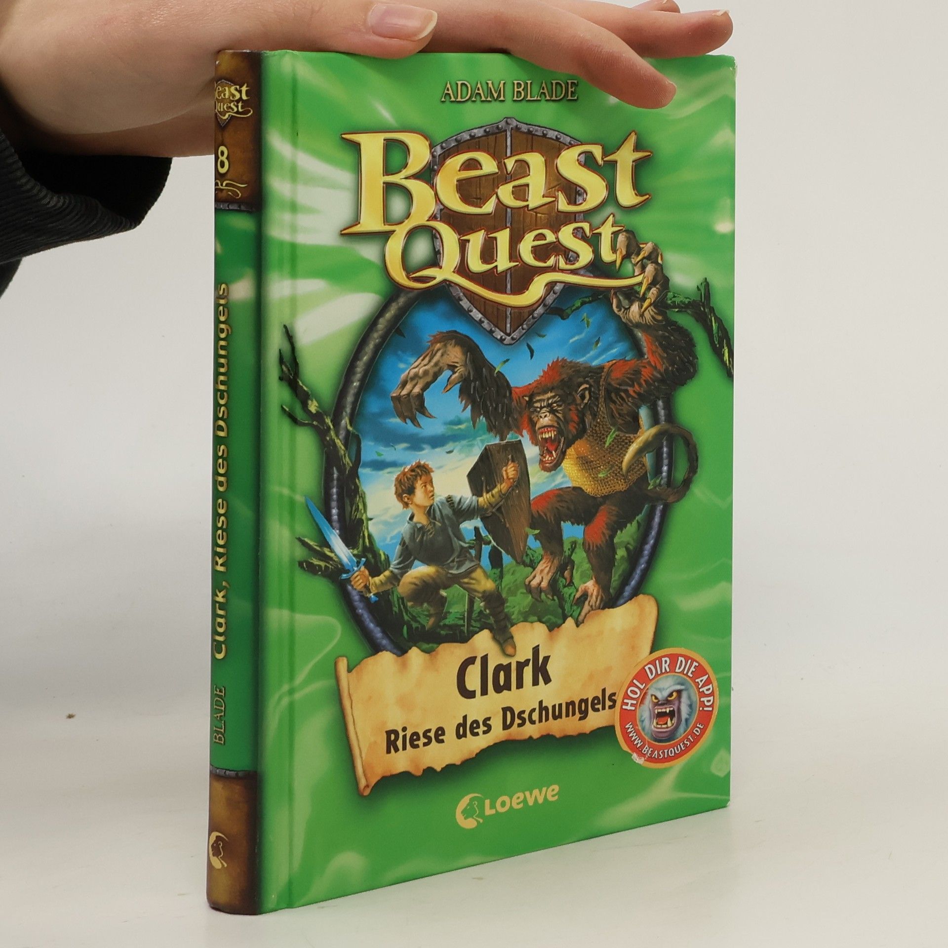 Adam Blade Beast Quest 8. Clark, Riese des Dschungels