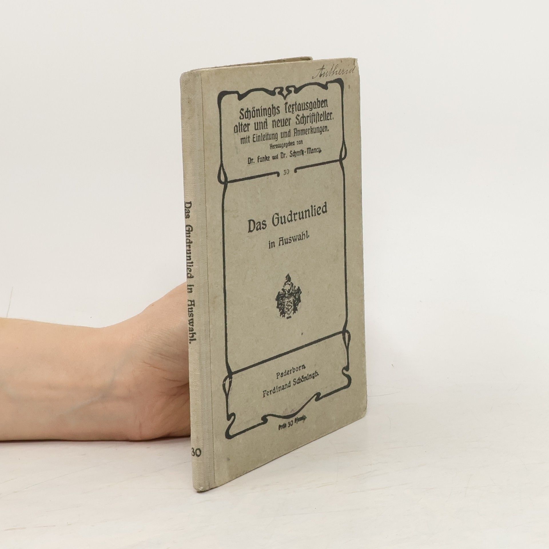 Various authors Das Nibelungenlied in Auswahl