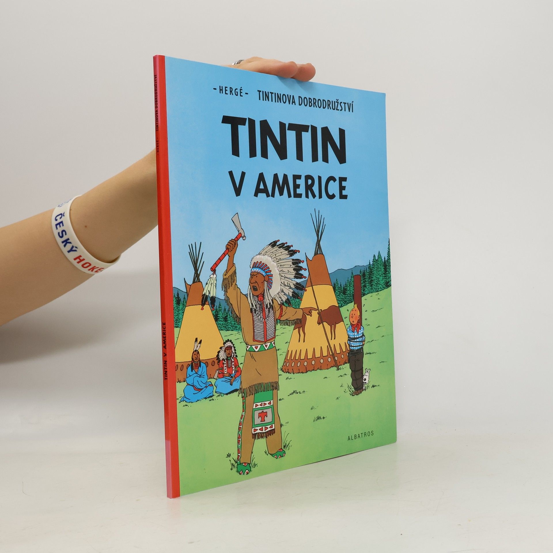 Hergé Tintin v Americe