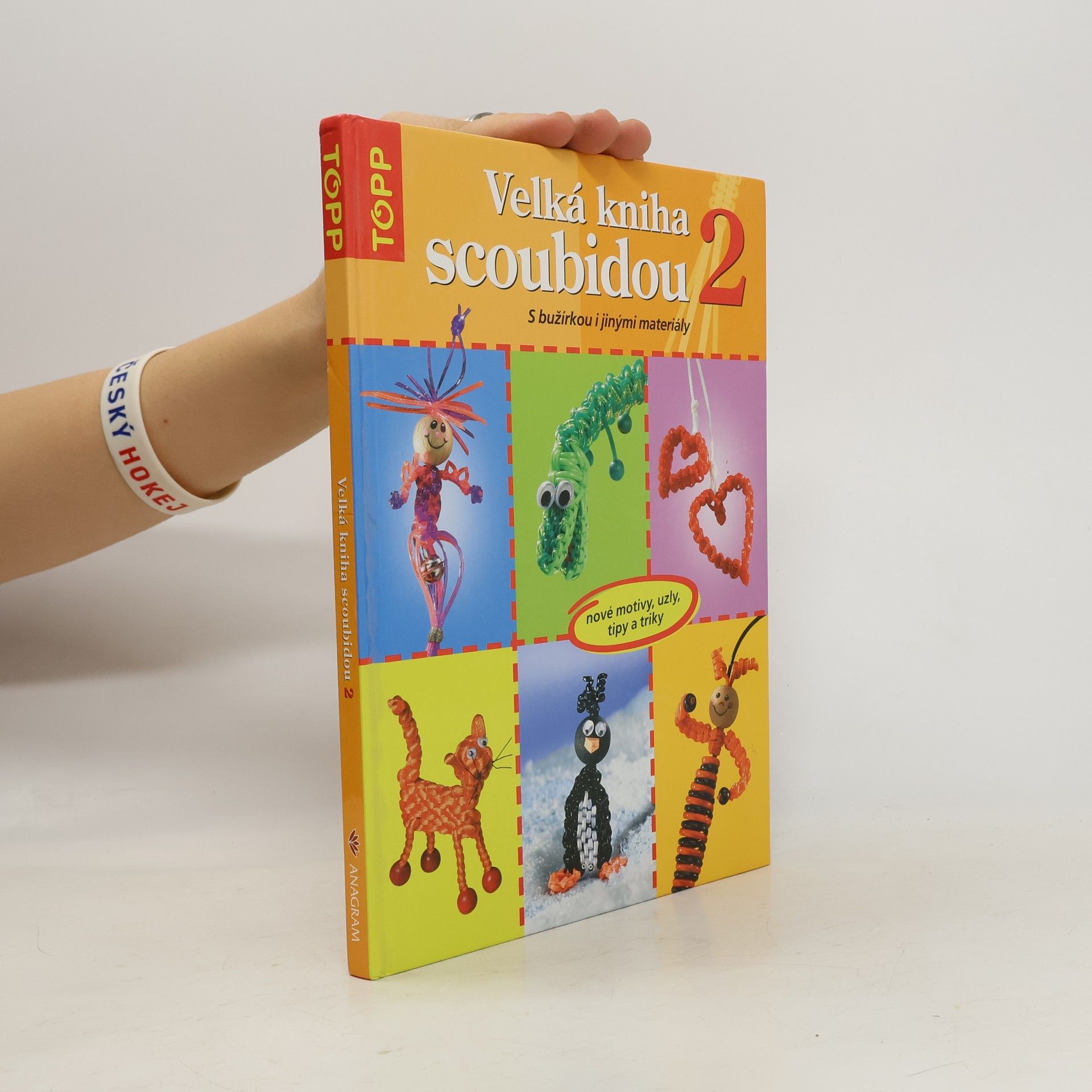 Velká kniha scoubidou 2. Nové motivy, uzly, tipy a triky. S bužírkou i jinými materiály