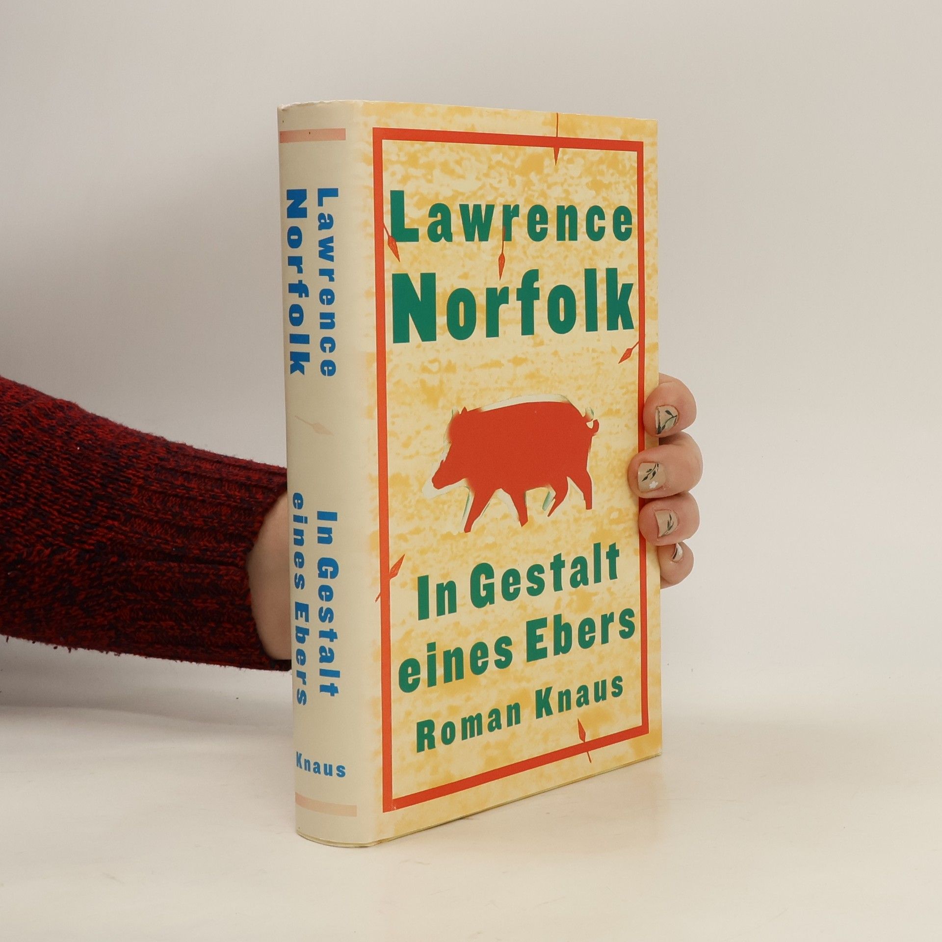 Lawrence Norfolk In Gestalt eines Ebers