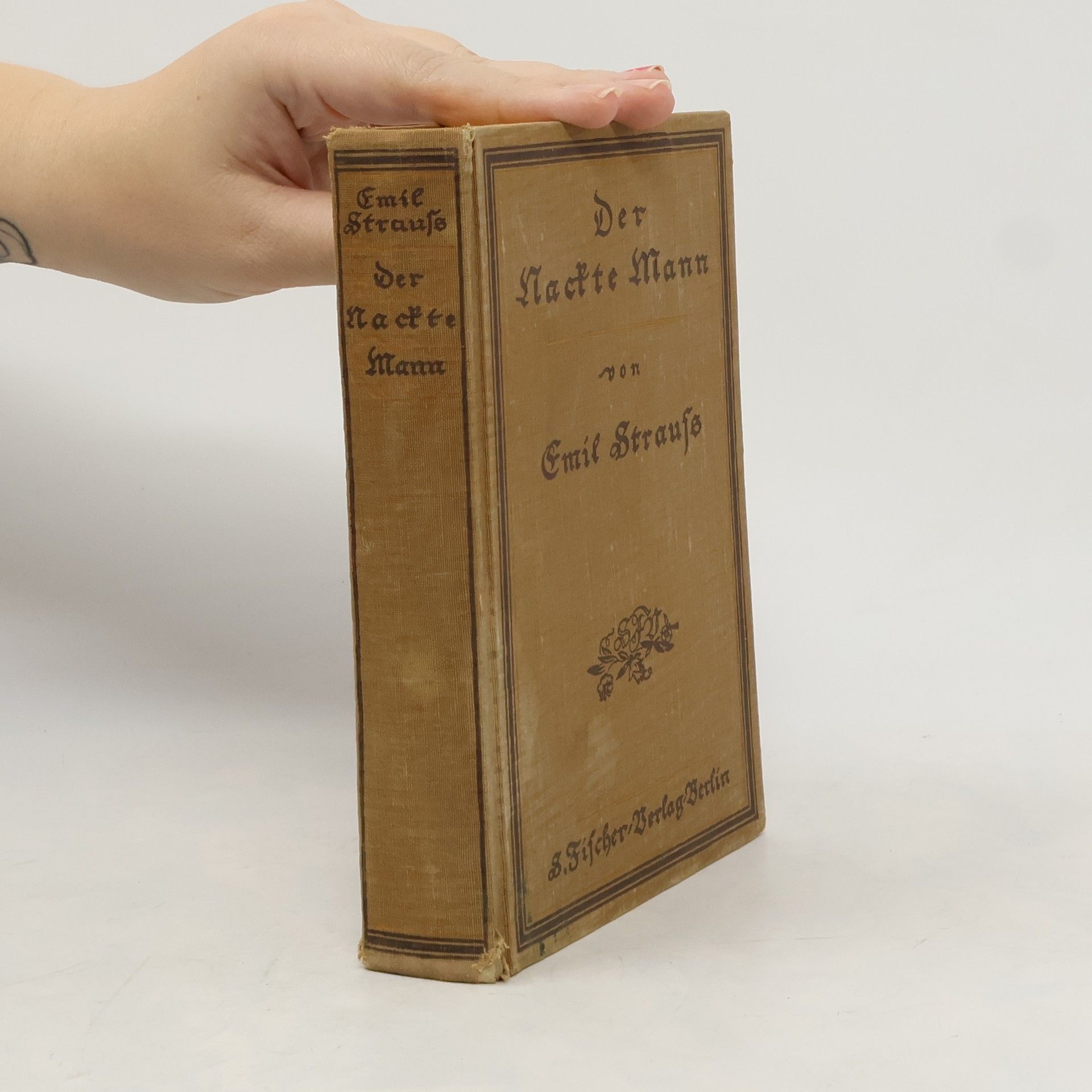 Emil Strauß Der Nackte Mann