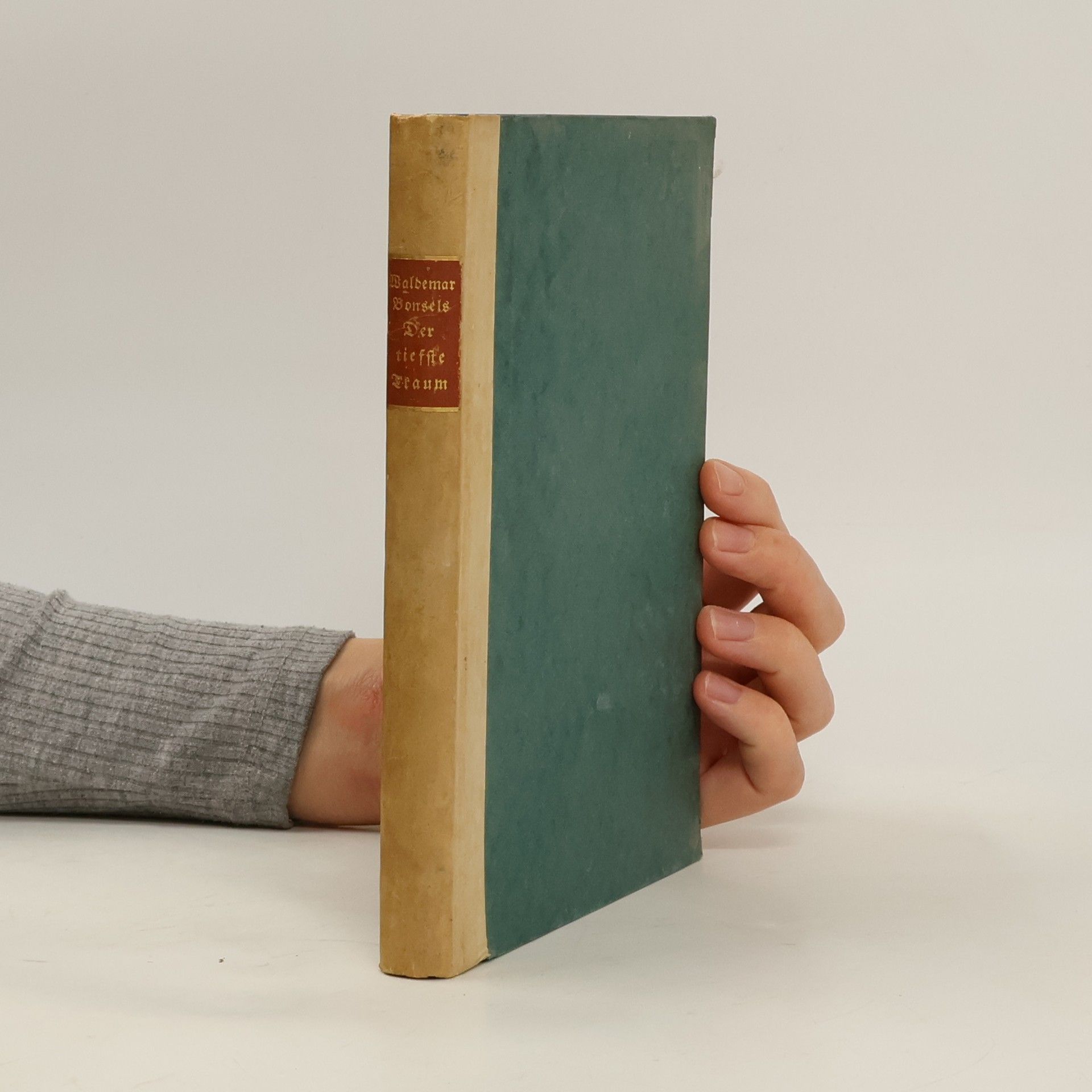Waldemar Bonsels Der tiefste Traum