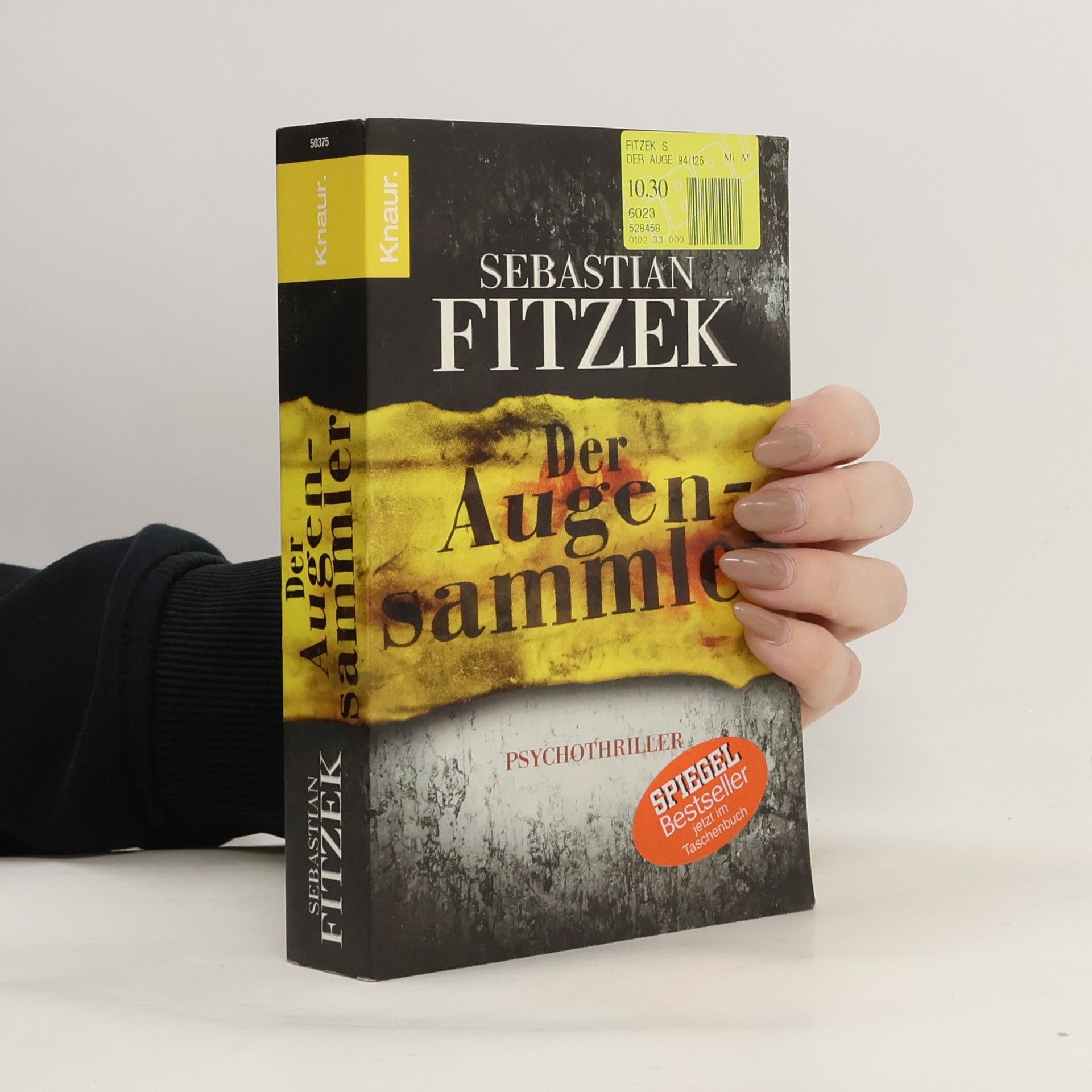 Sebastian Fitzek Der Augensammler