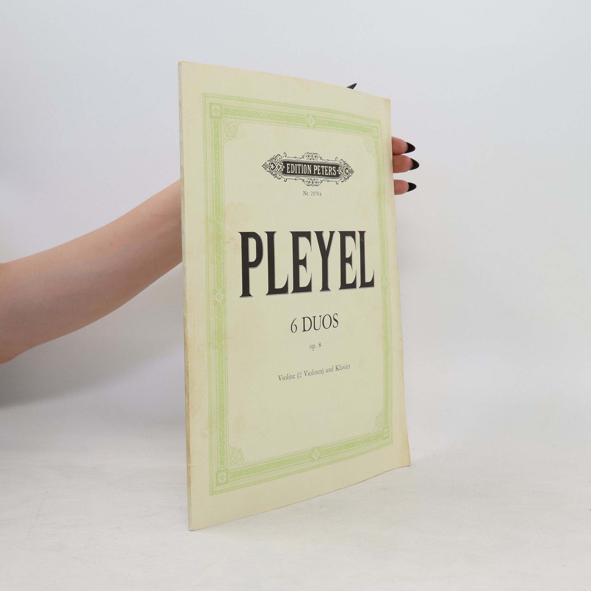 Pleyel 6 duos. Opus 8