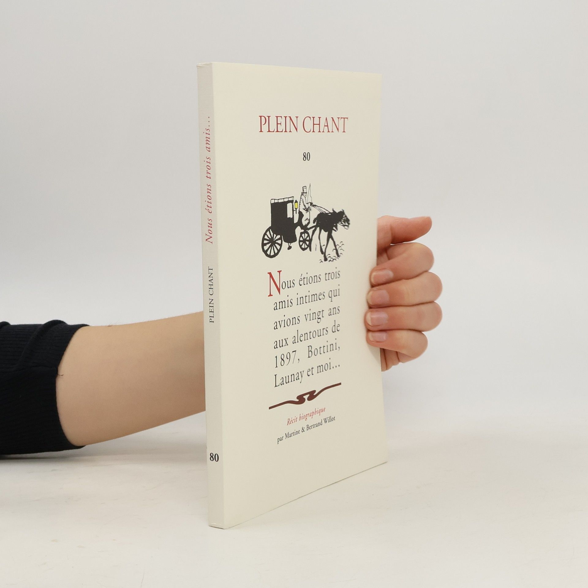 Martine Willot Plein Chant - 80: Nous étions trois amis...