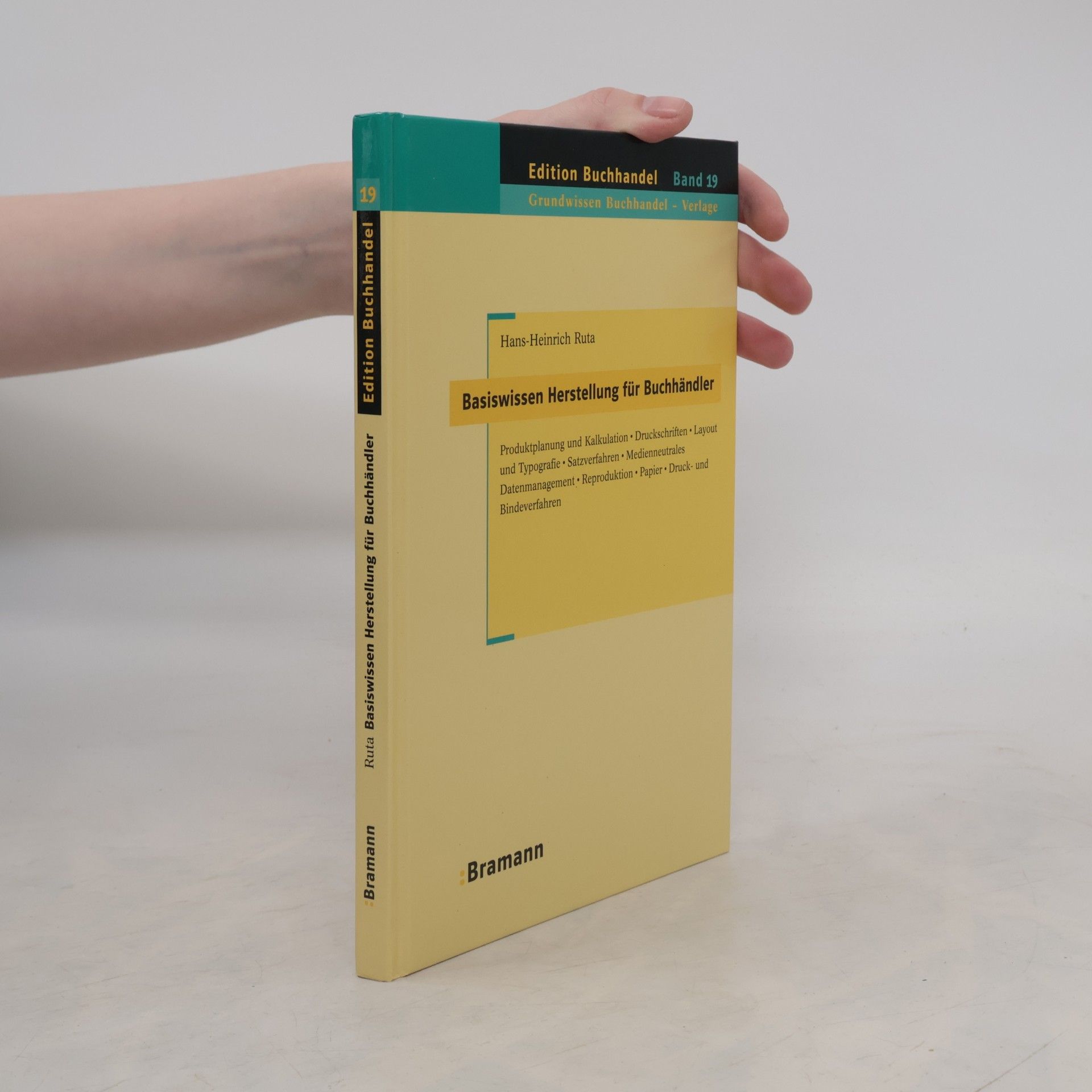 Basiswissen Herstellung für Buchhändler