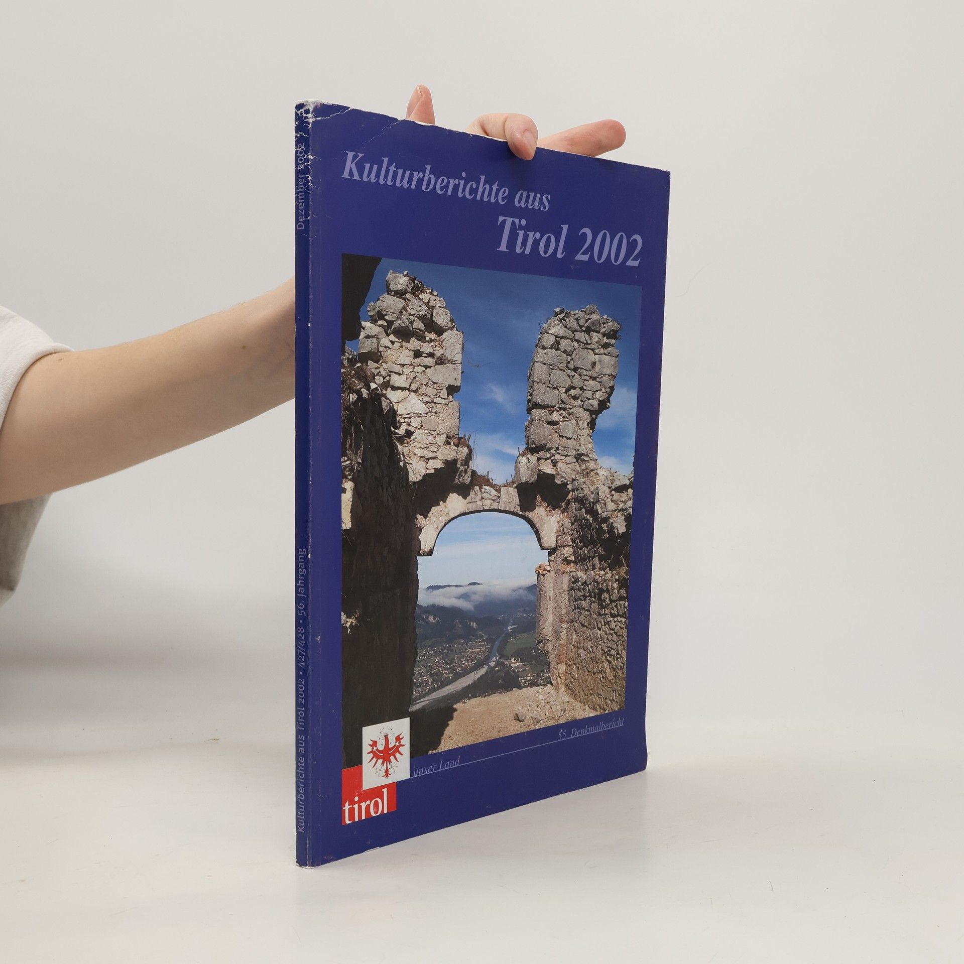 Collectif d'auteurs Kulturberichte aus Tirol 2002 55. Denkmalbericht