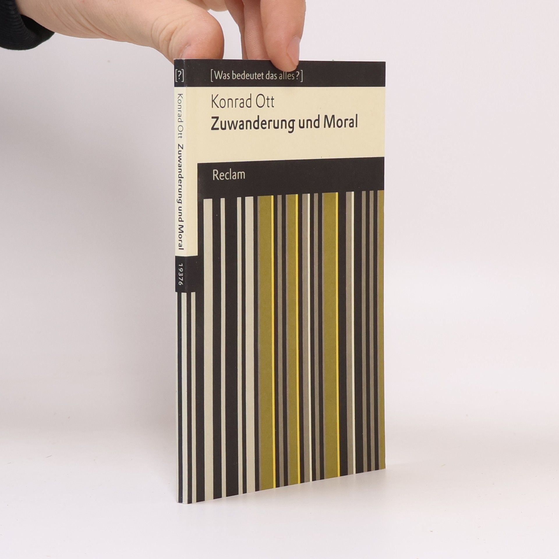 Konrad Ott Zuwanderung und Moral