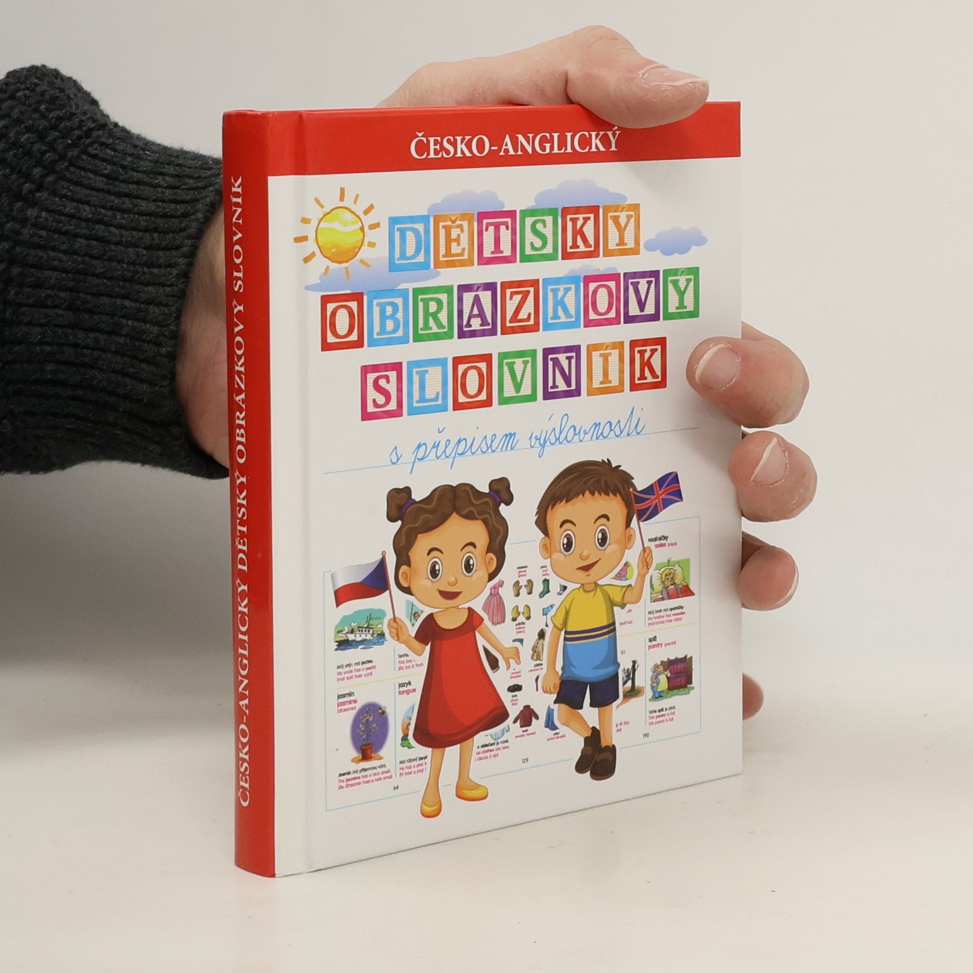 Česko-anglický dětský obrázkový slovník : s přepisem výslovnosti
