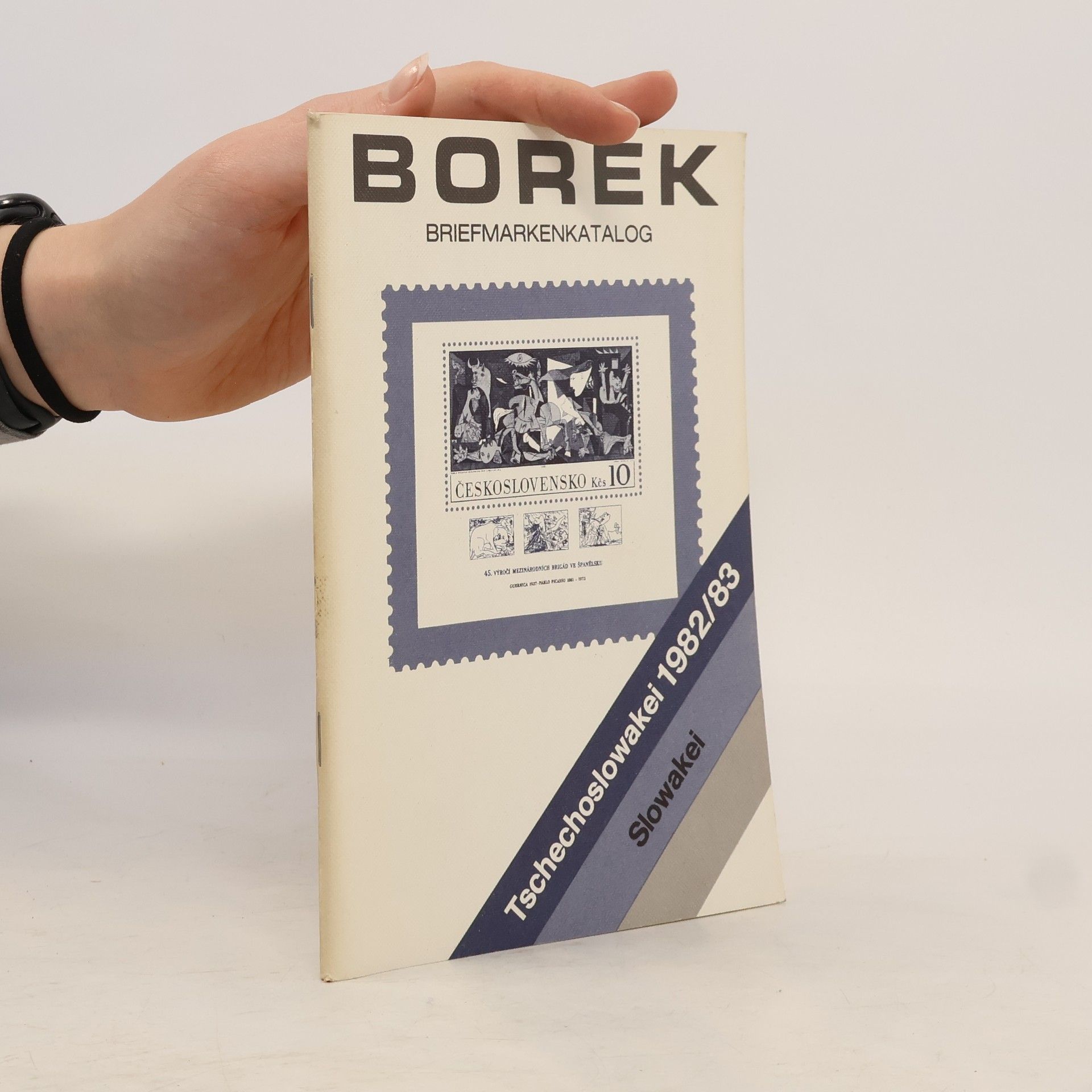 Collectif d'auteurs Borek Briefmarkenkatalog Tschechoslowakei 1982/83.