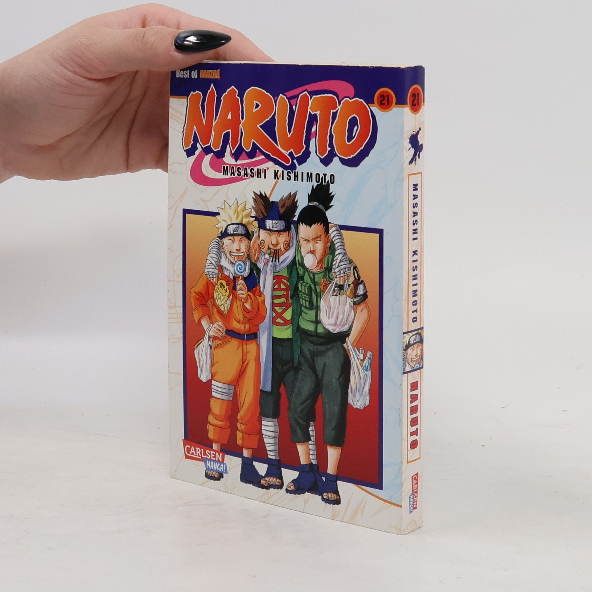 Masashi Kishimoto Naruto. Bd.21