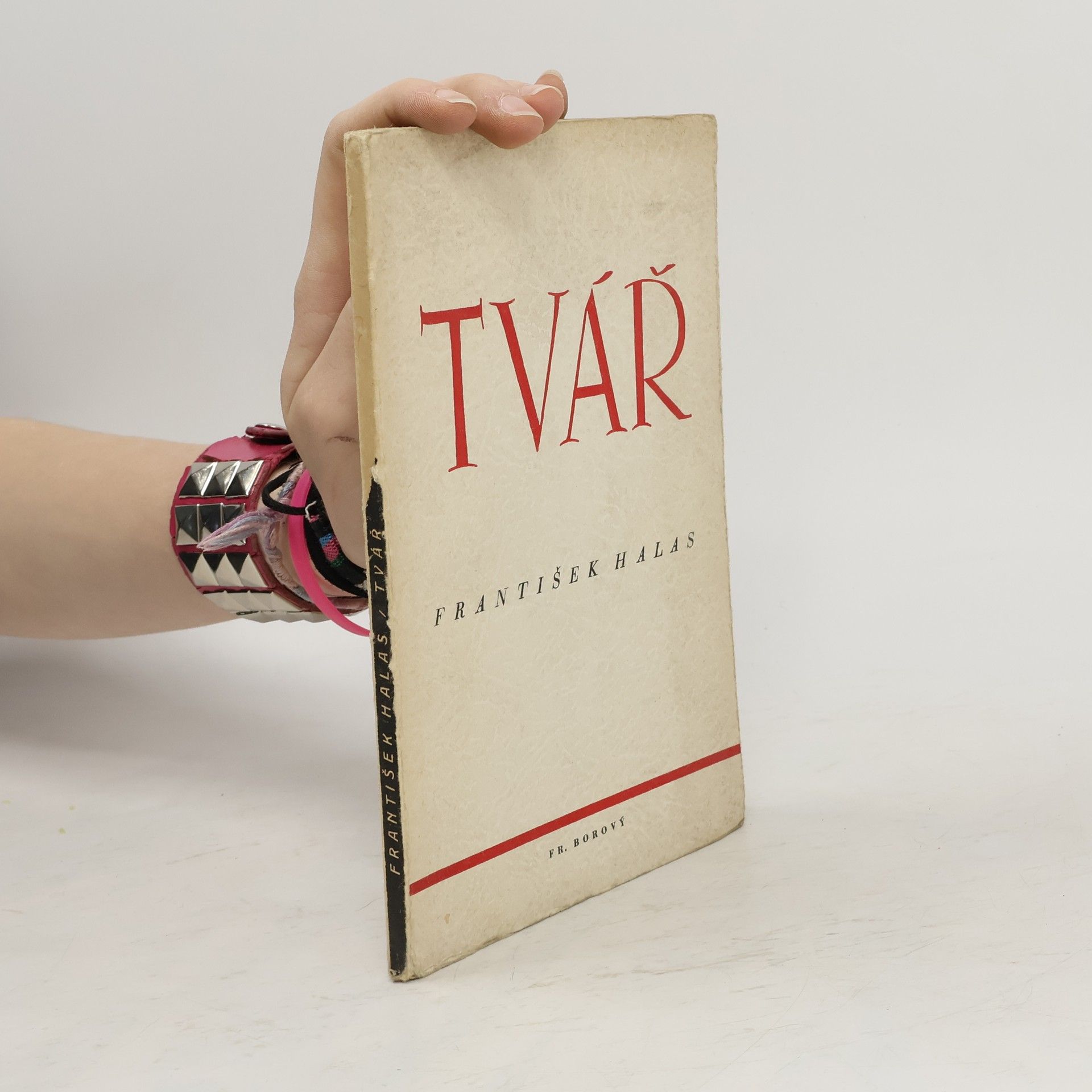 František Halas Tvář