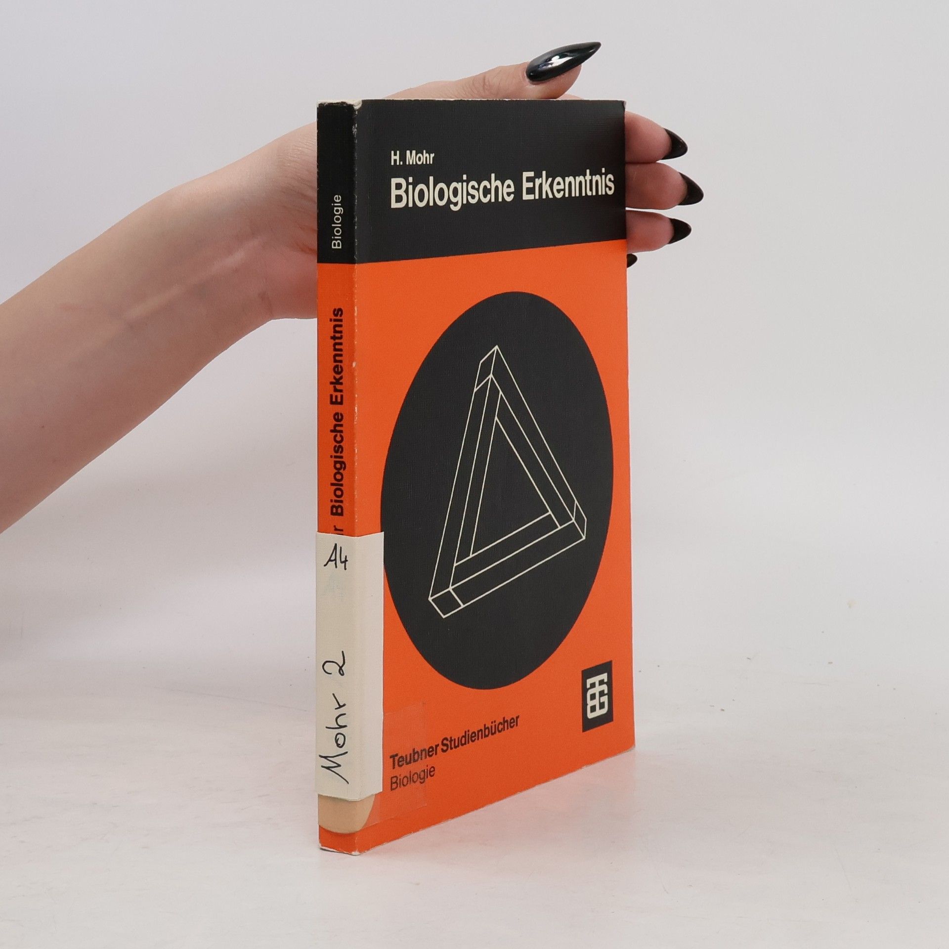H. Mohr Biologische Erkenntnis