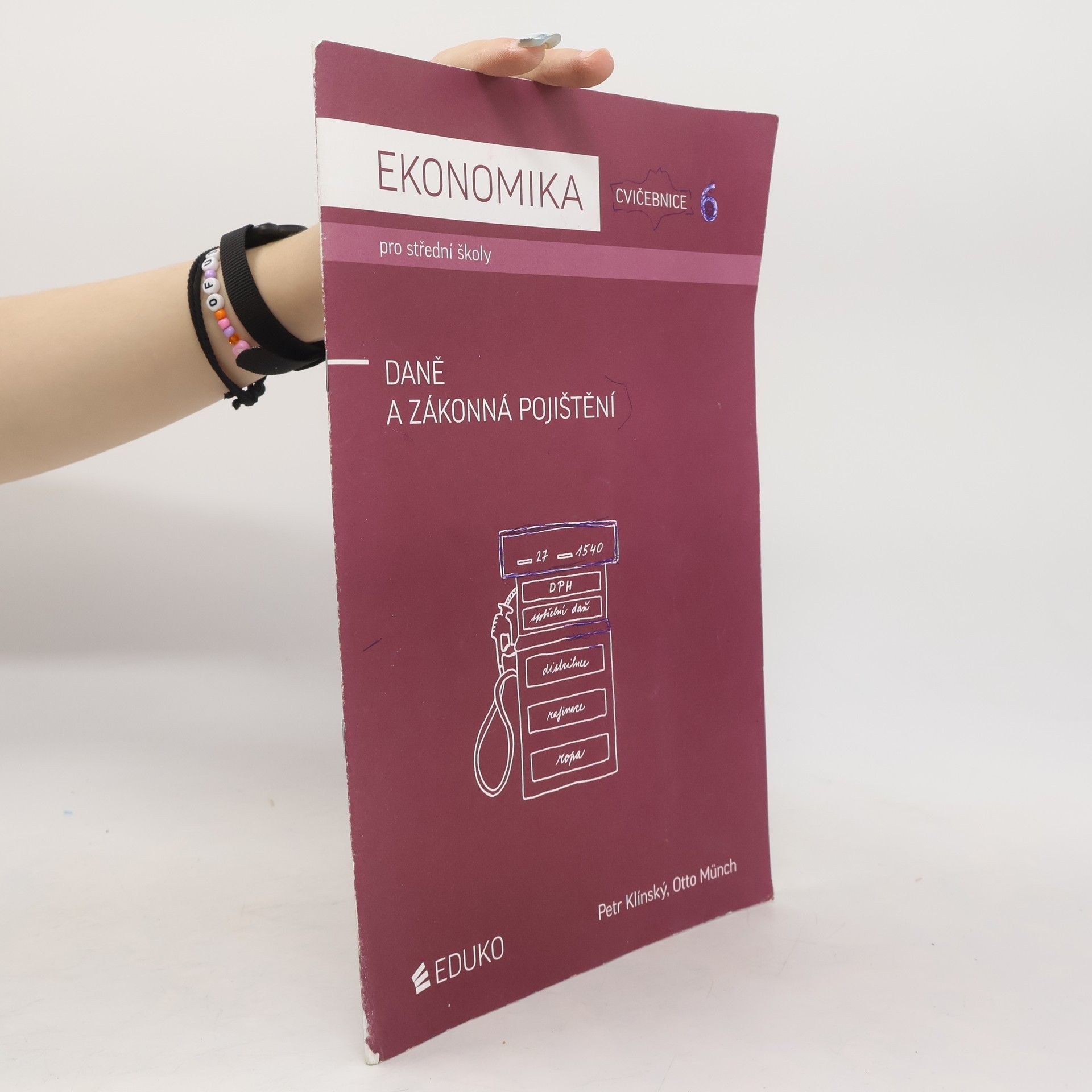 Petr Klínský Ekonomika pro střední školy : cvičebnice. 6, Daně a zákonná pojištění