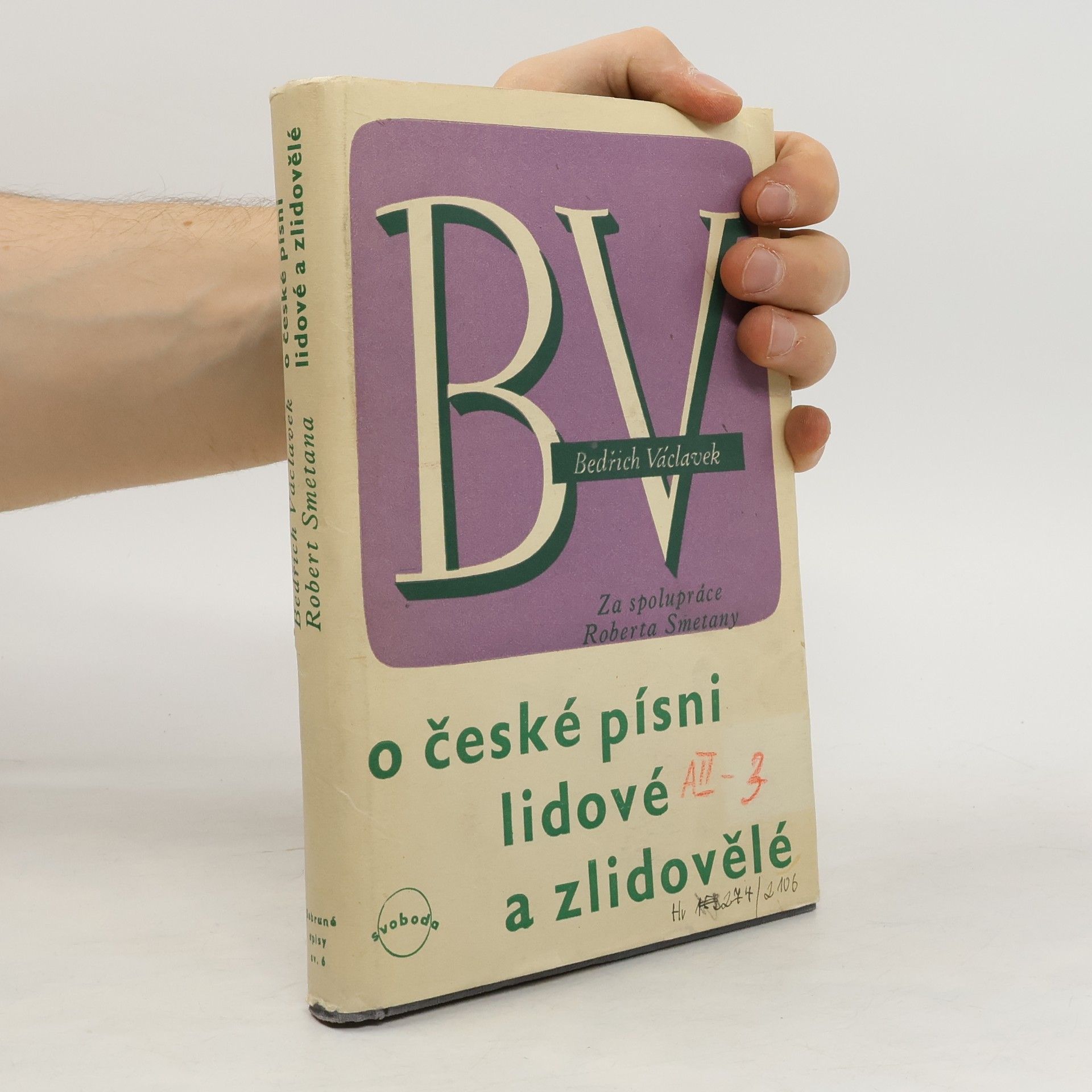 O české písni lidové a zlidovělé