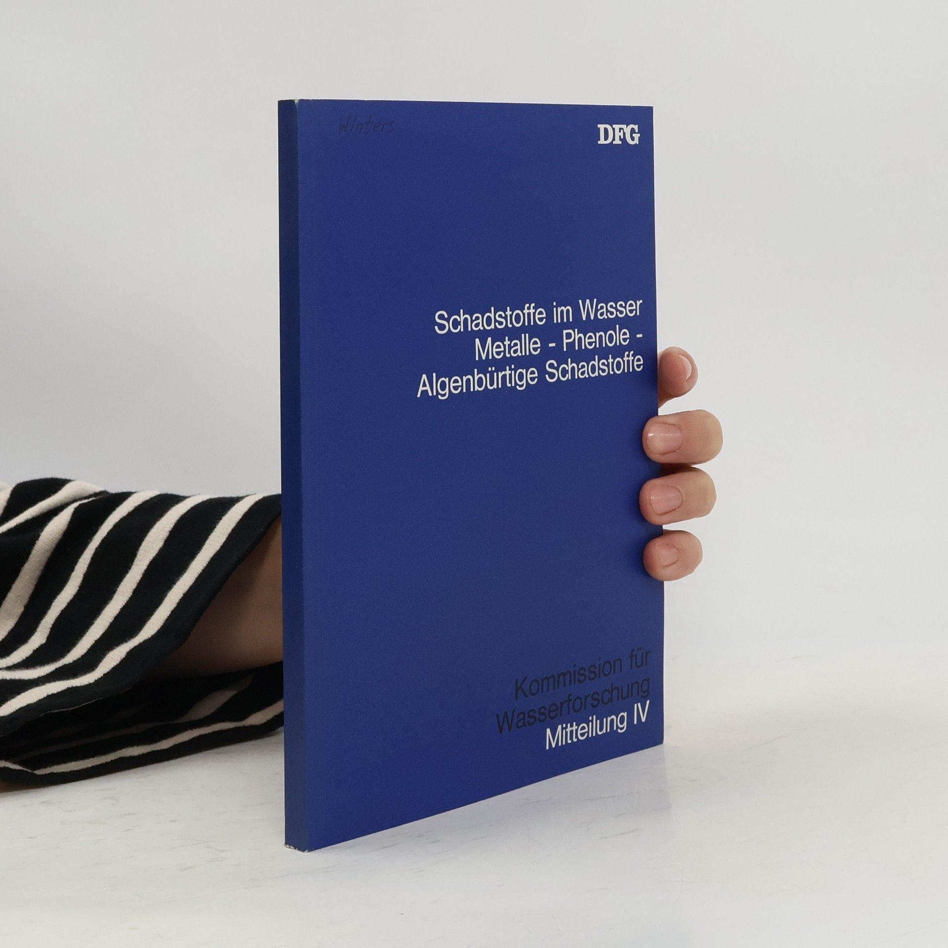 Schadstoffe im Wasser, Metalle - Phenole - algenbürtige Schadstoffe