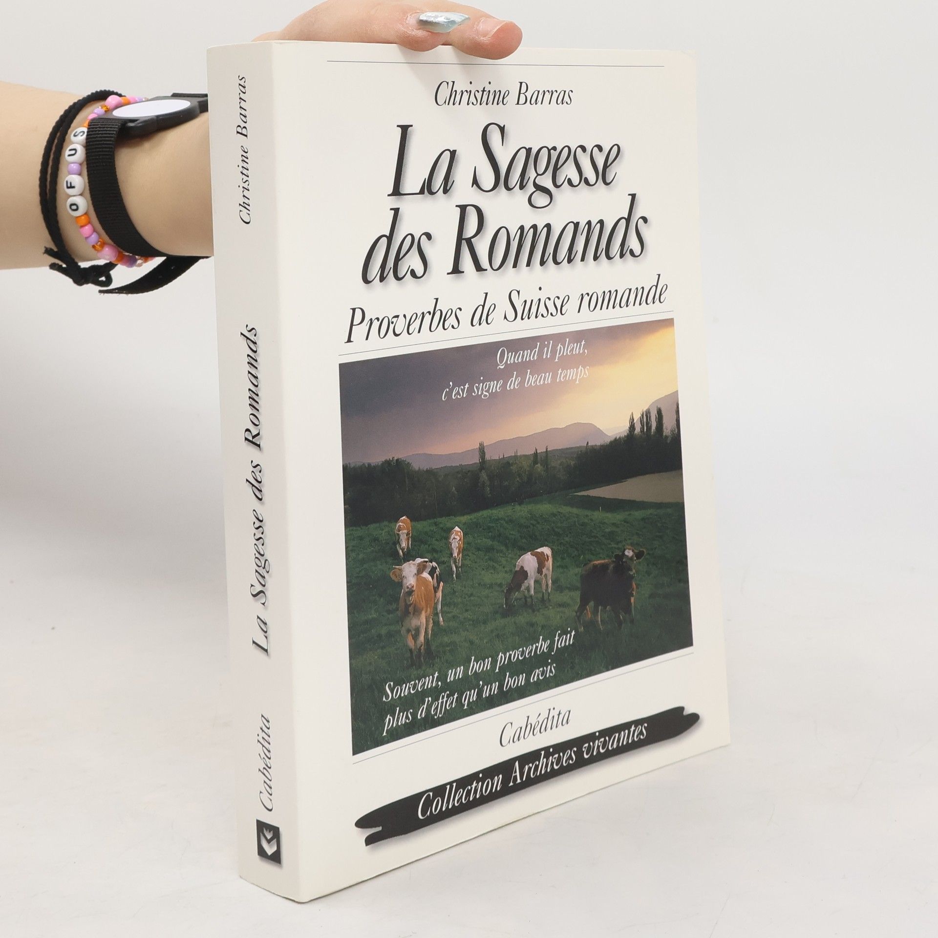 Christine Barras La sagesse des romands