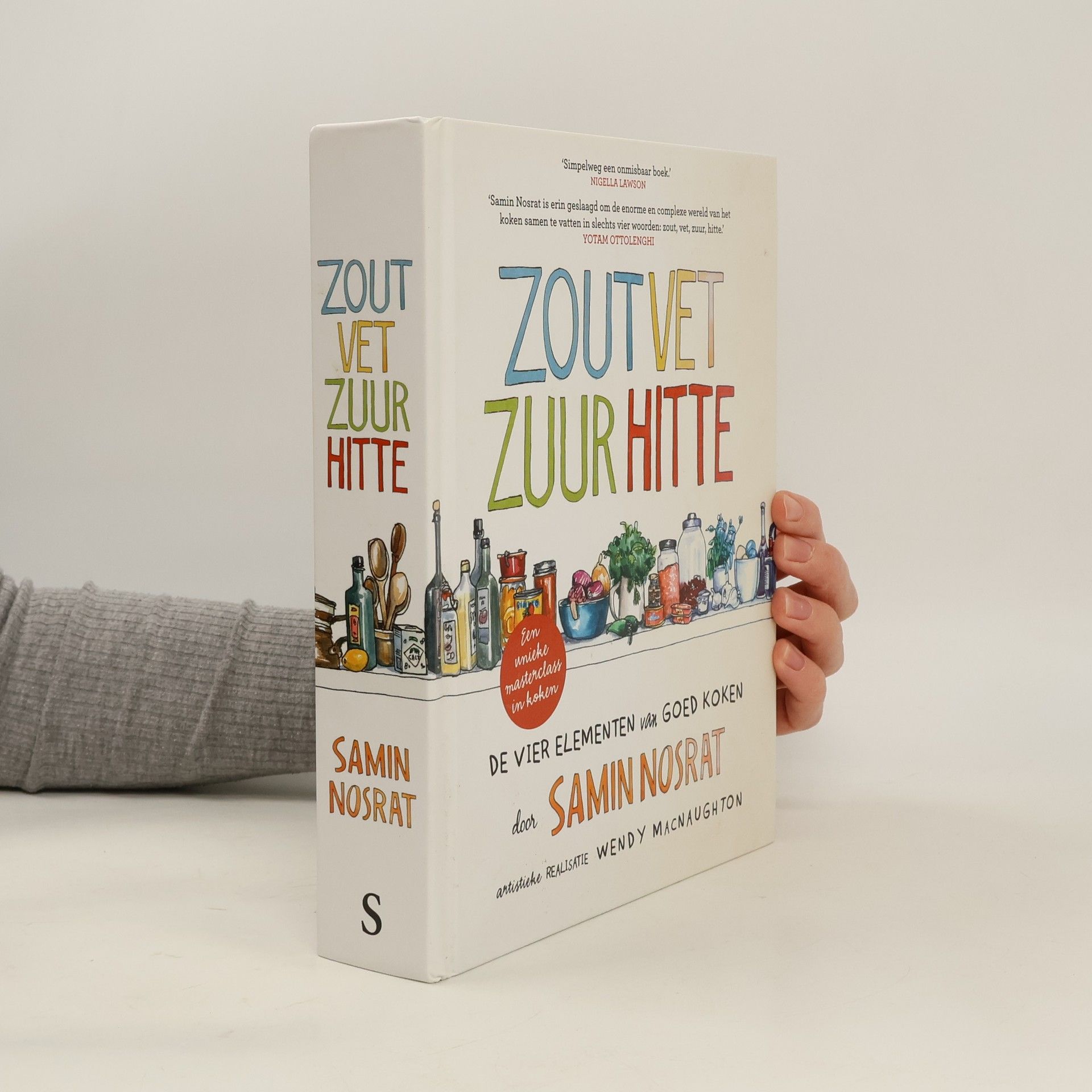 Zout, vet, zuur, hitte