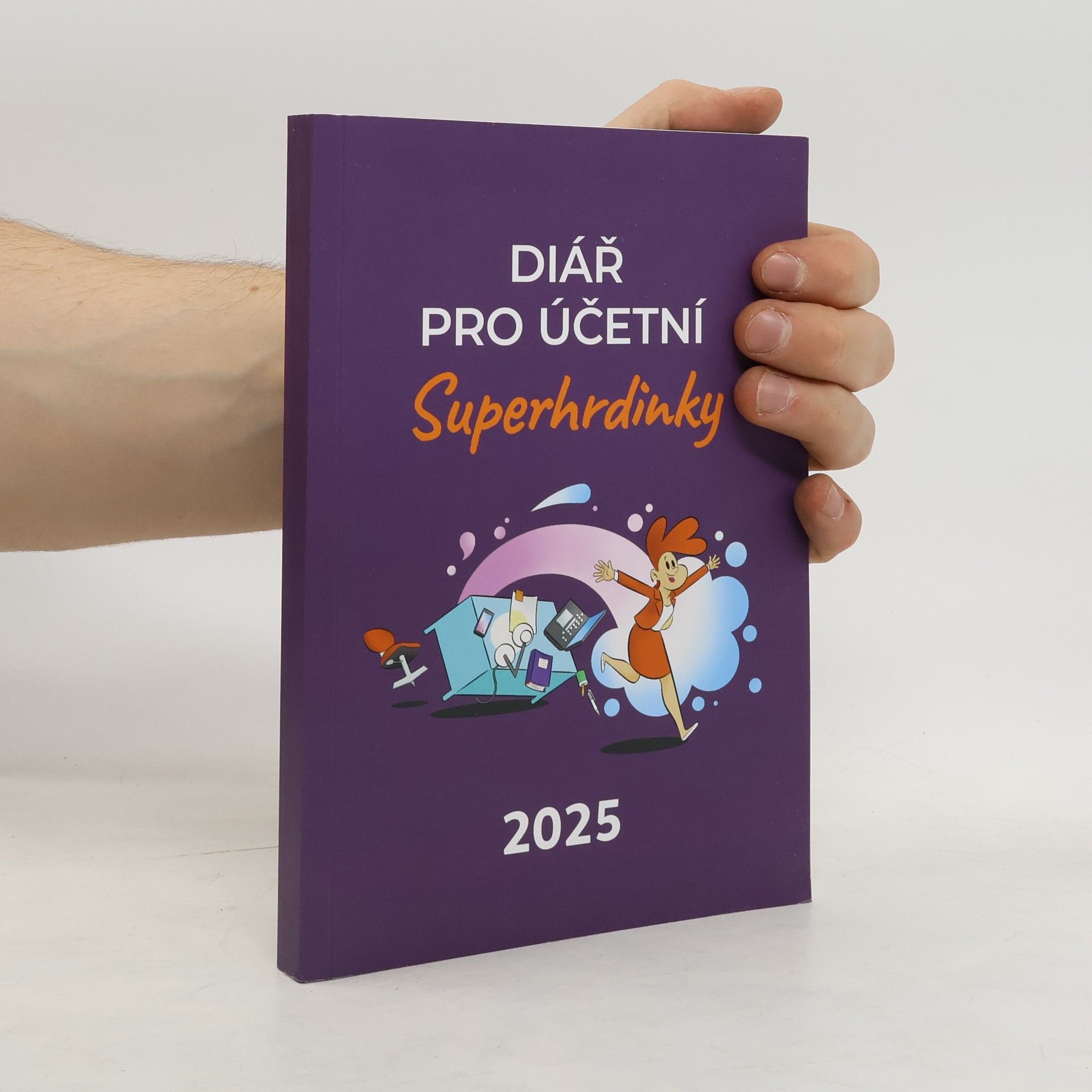Kolektiv autorů Diář pro účetní Superhrdinky 2025