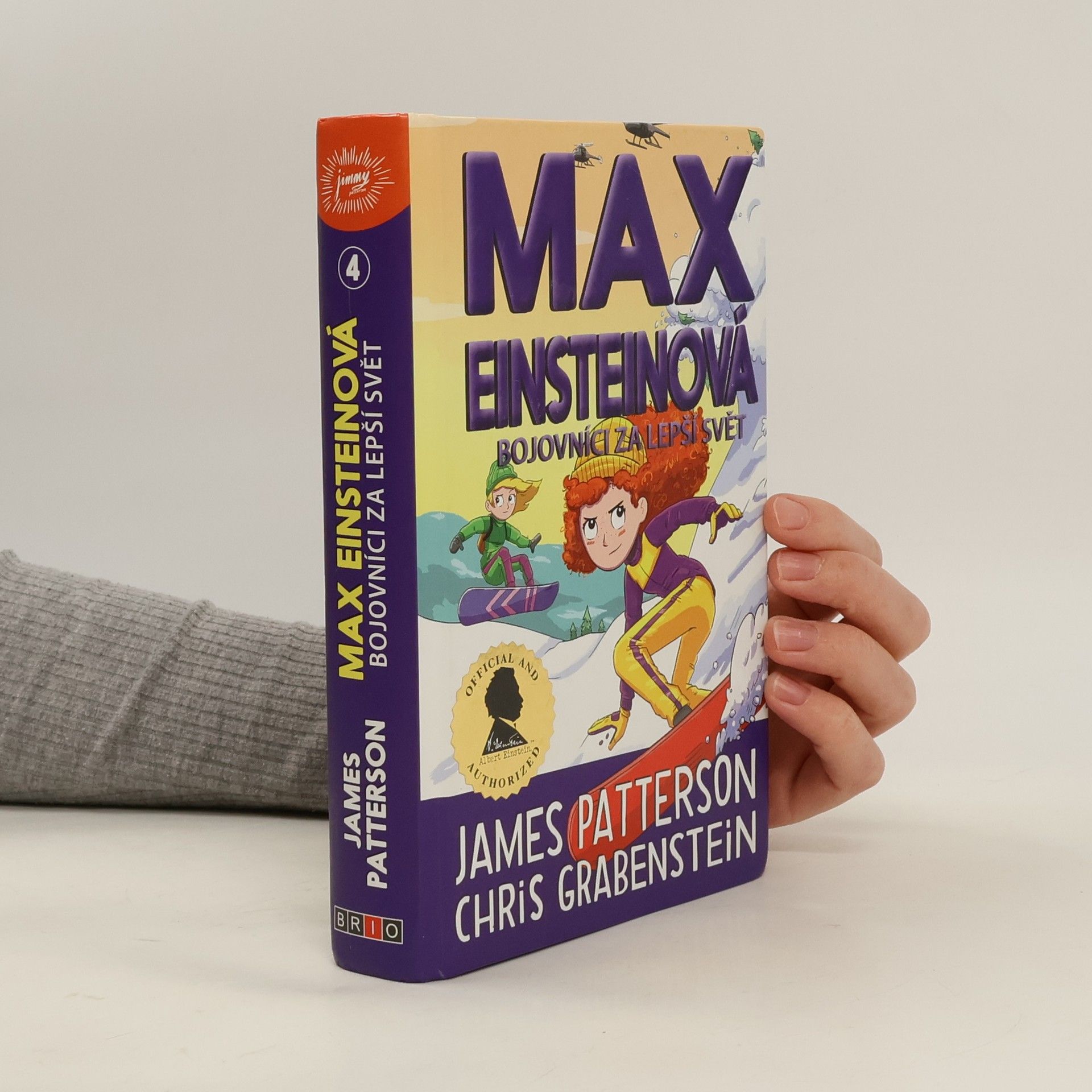 James Patterson Max Einsteinová: Bojovníci za lepší svět