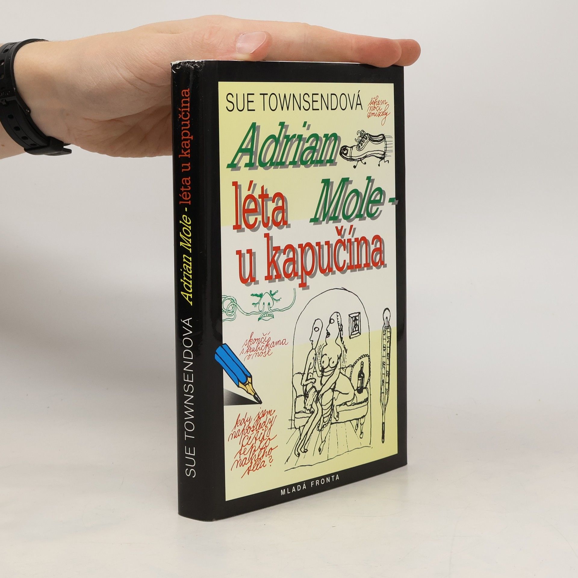 Sue Townsend Adrian Mole. Léta u kapučína