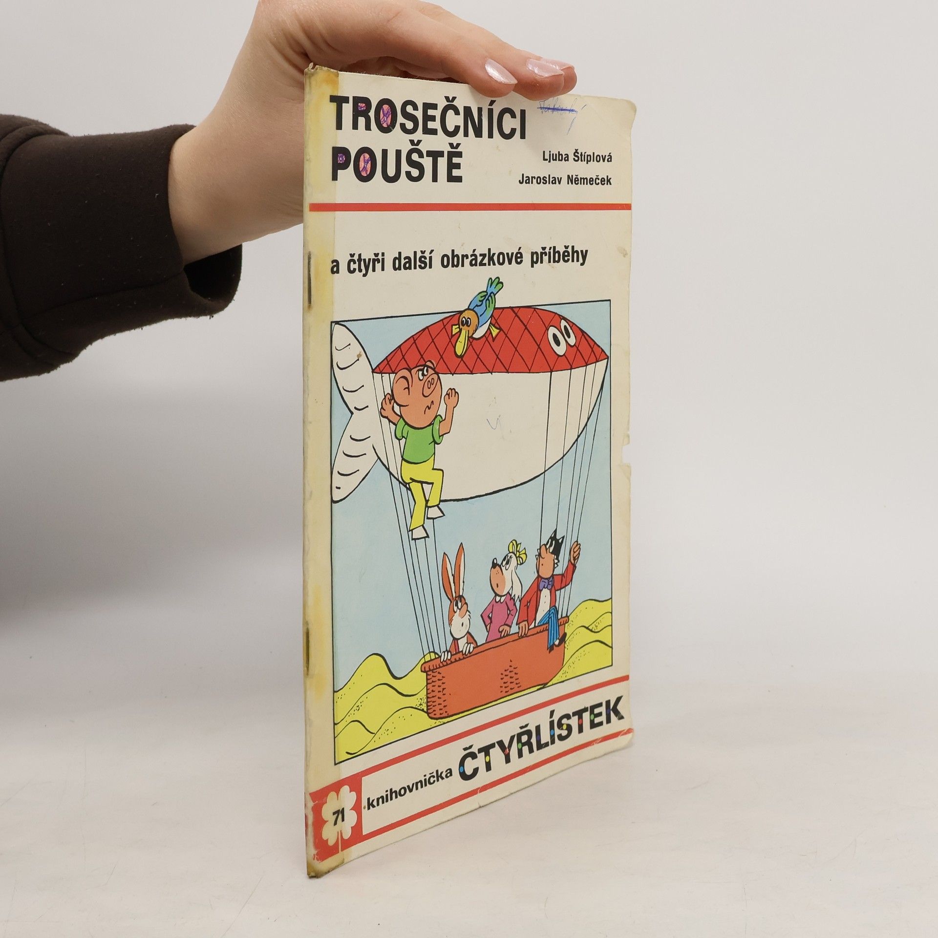 Jaroslav Němeček Čtyřlístek 71. Trosečníci pouště