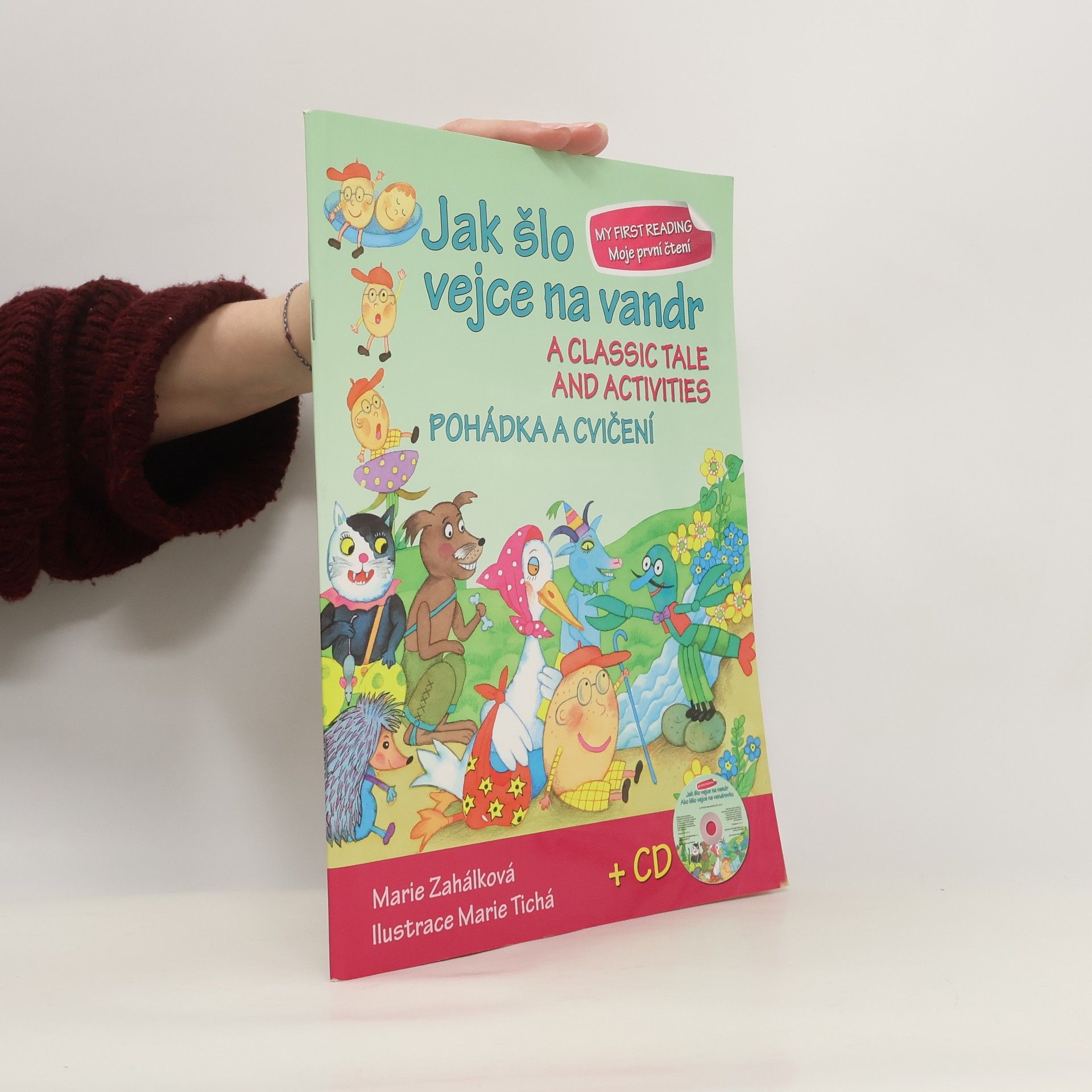 Marie Zahálková Jak šlo vejce na vandr Pohádka a cvičení