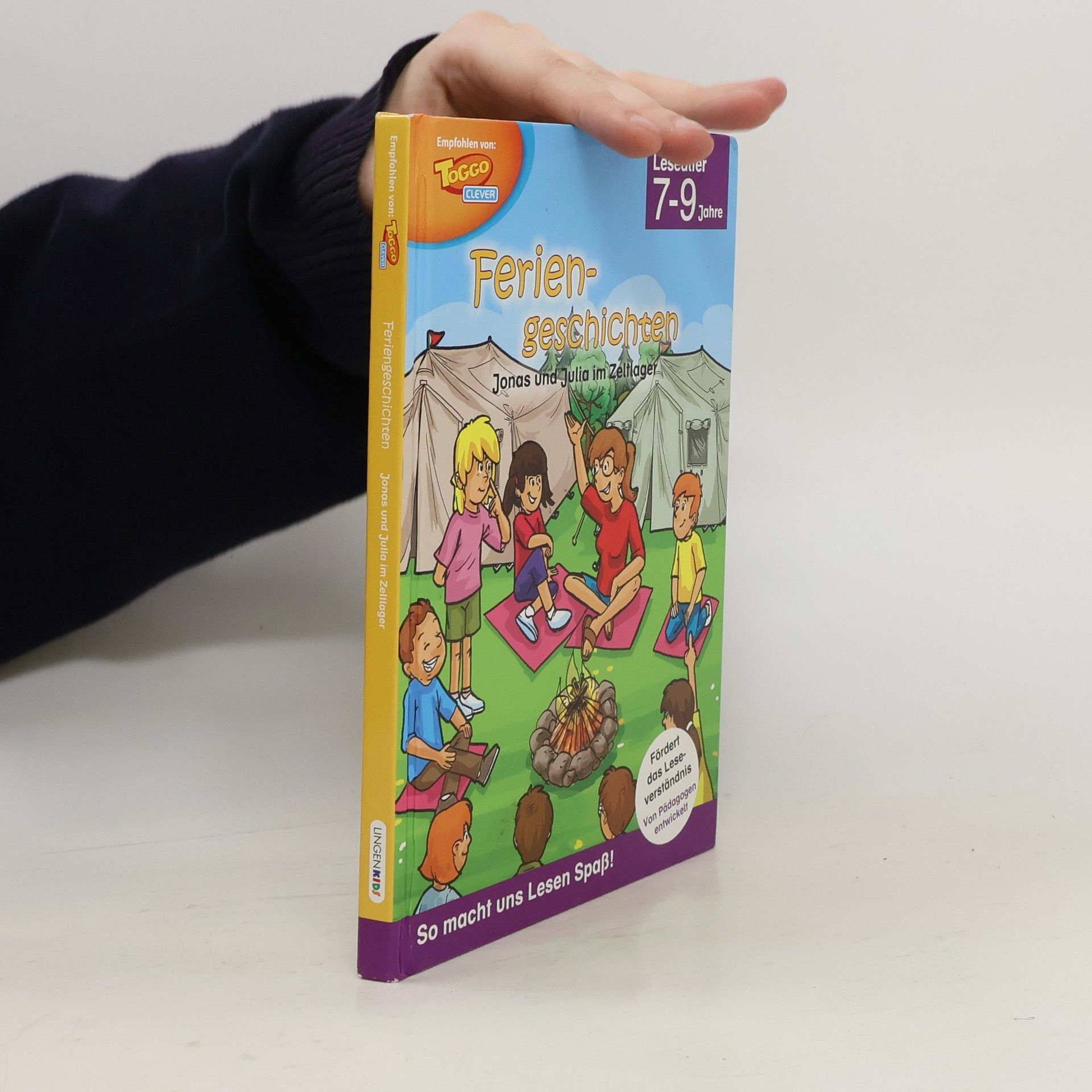 Claudia Marcy Feriengeschichten. Jonas und Julia im Zeltlager