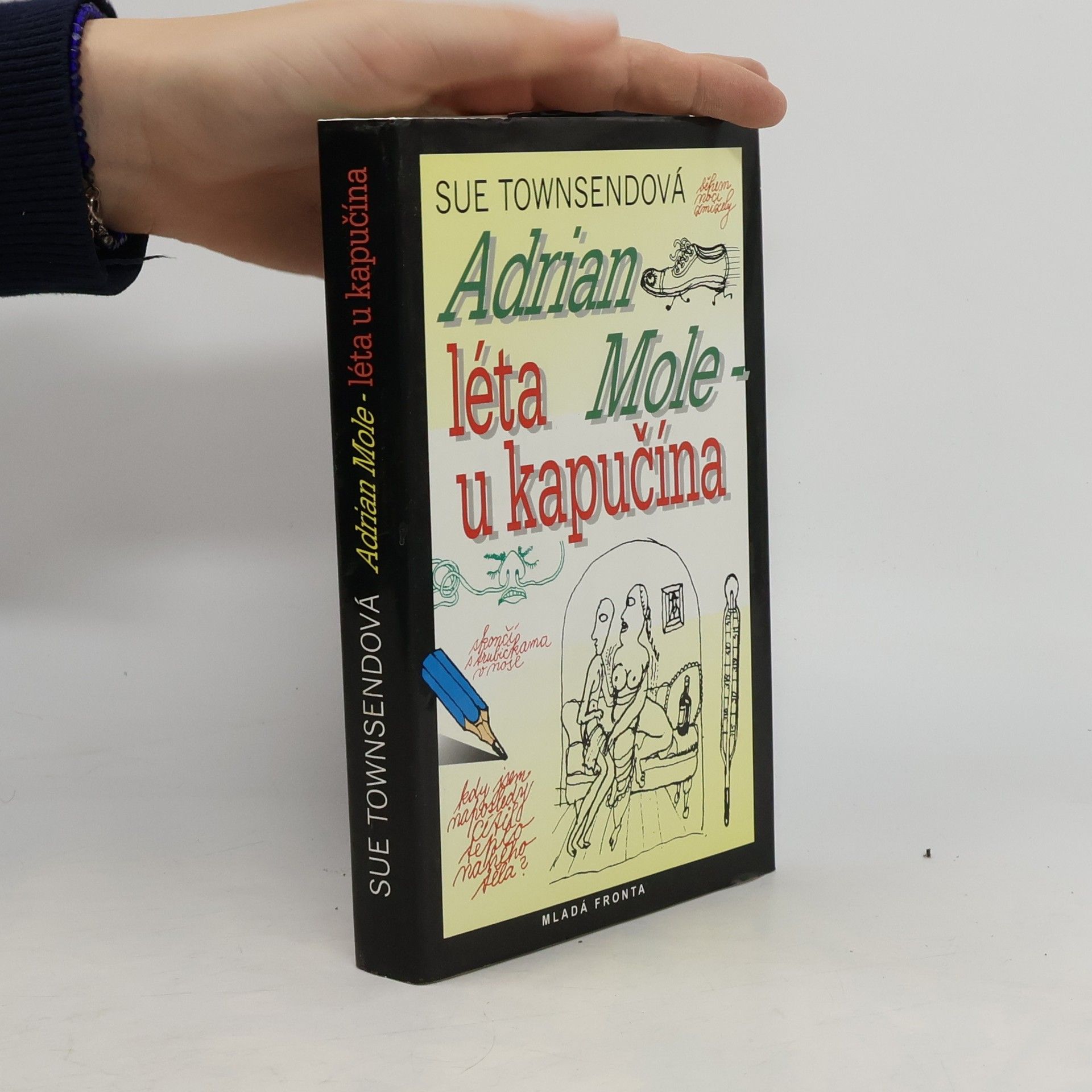 Sue Townsend Adrian Mole. Léta u kapučína