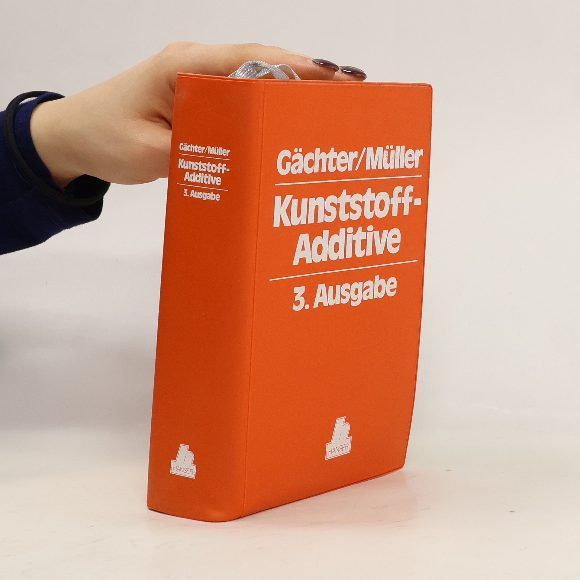Reinhard Gächter Taschenbuch der Kunststoff-Additive