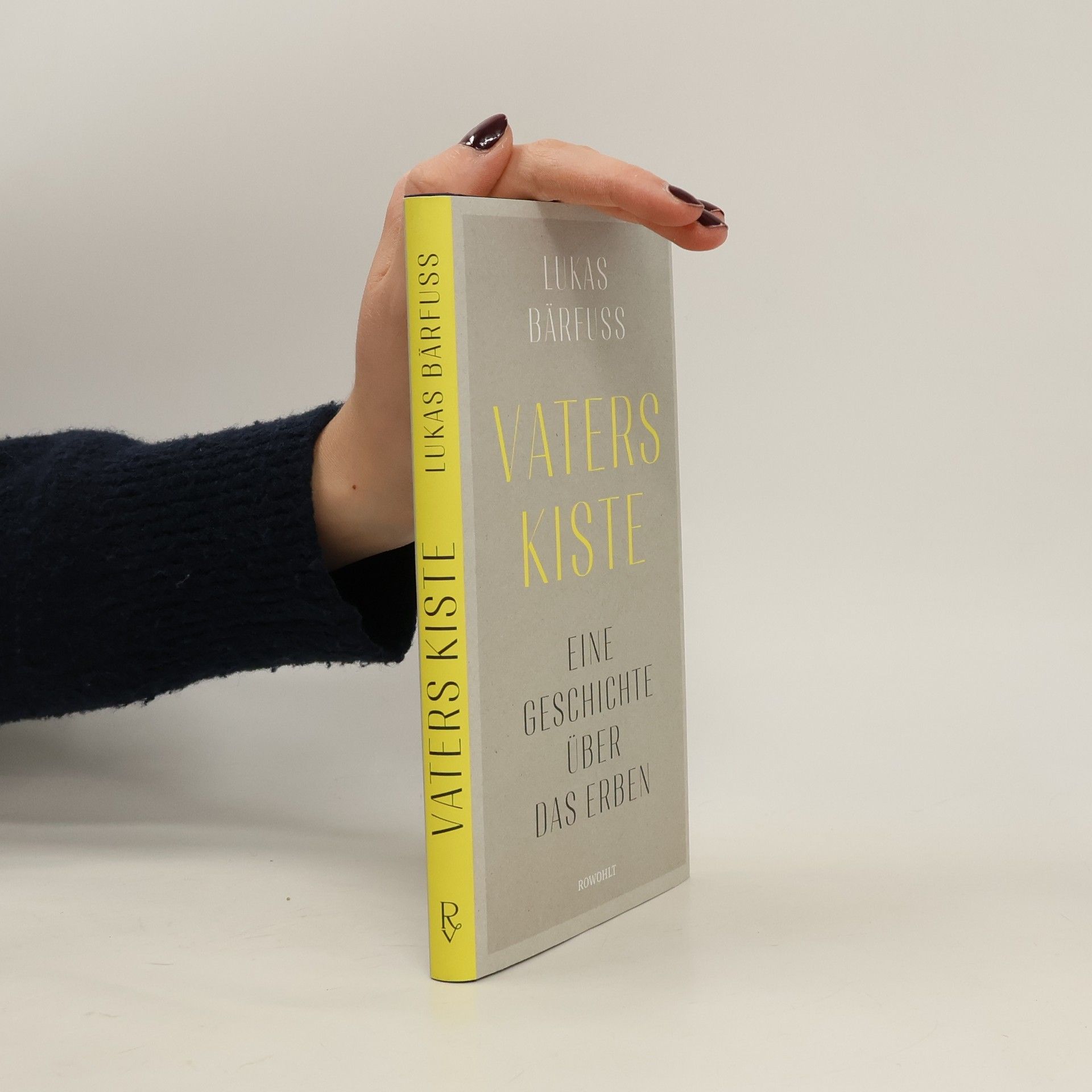 Lukas Bärfuss Vaters Kiste