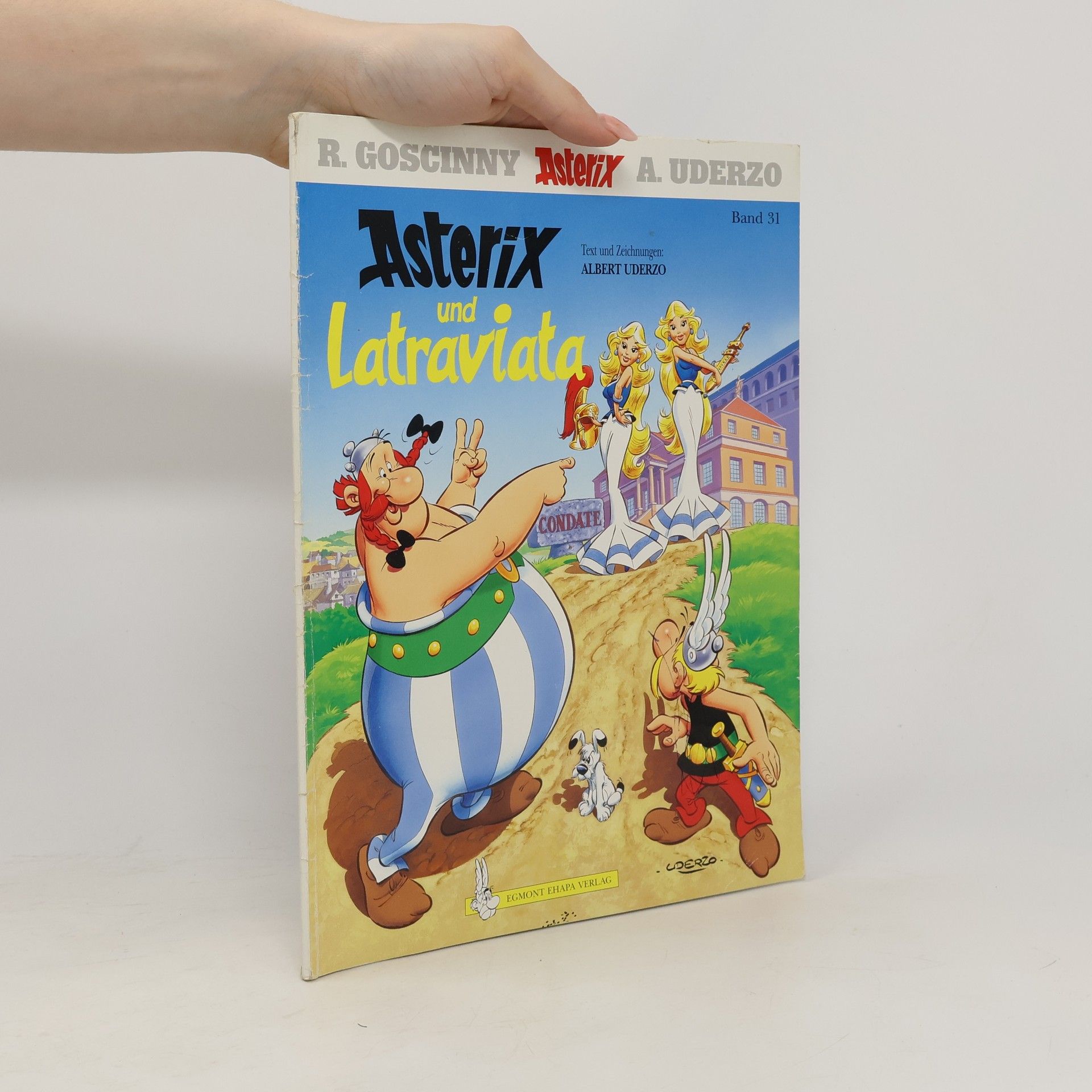 Albert Uderzo Asterix und Latraviata. Band 31