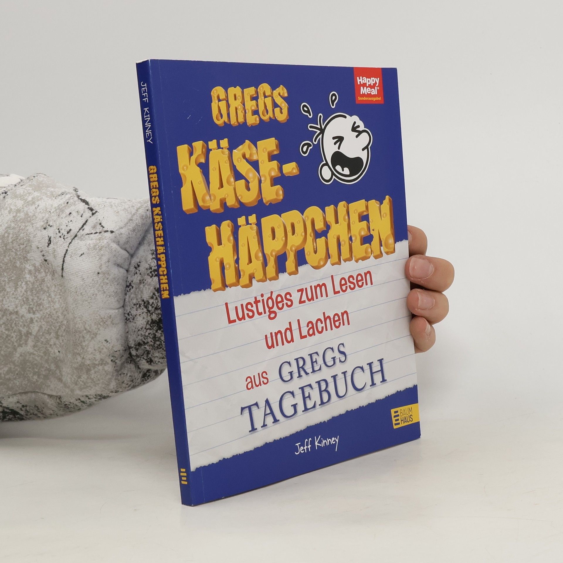 Jeff Kinney Gregs Käsehäppchen. Lustiges zum Lesen und Lachen aus Gregs Tagebuch