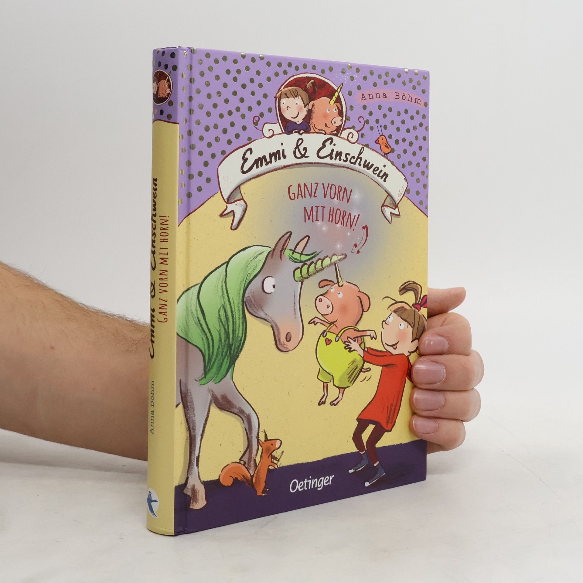 Anna Böhm Emmi und Einschwein - ganz vorn mit Horn!