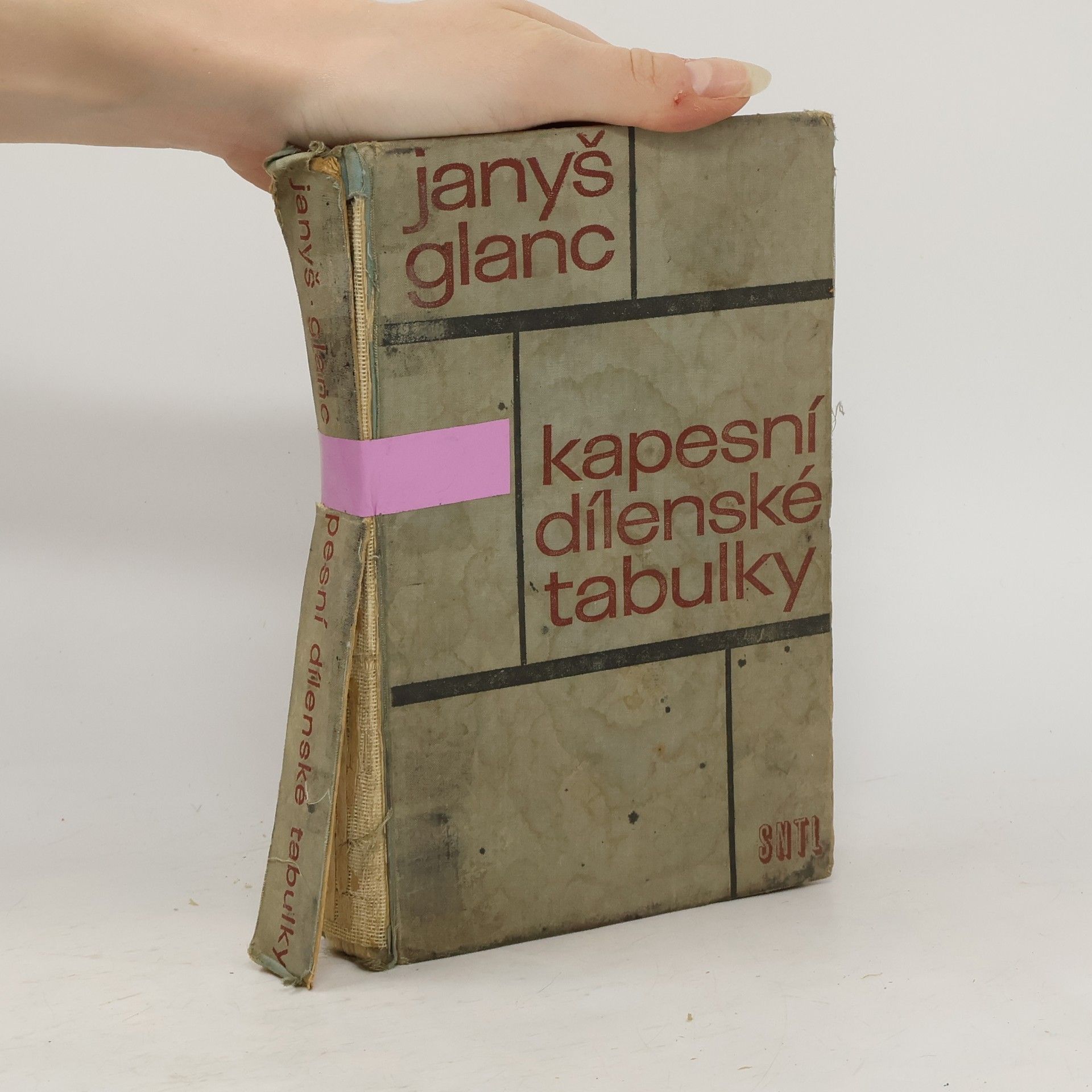 Bohumil Janyš Kapesní dílenské tabulky