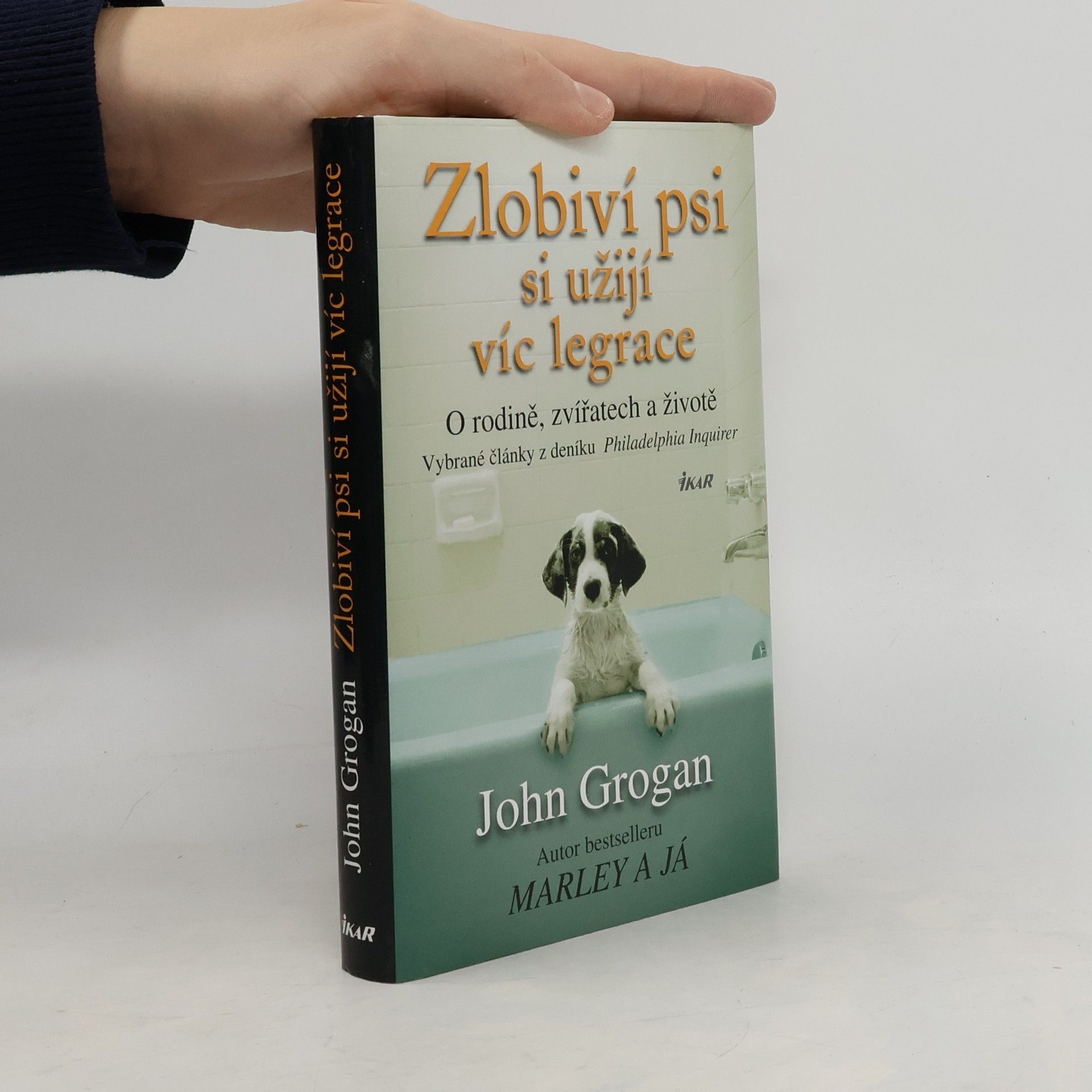 John Grogan Zlobiví psi si užijí víc legrace: O rodině, zvířatech a životě