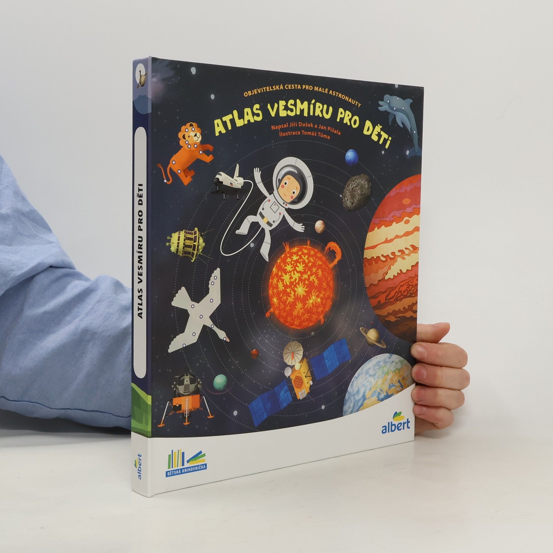 Atlas vesmíru pro děti: Objevitelská cesta pro malé astronauty