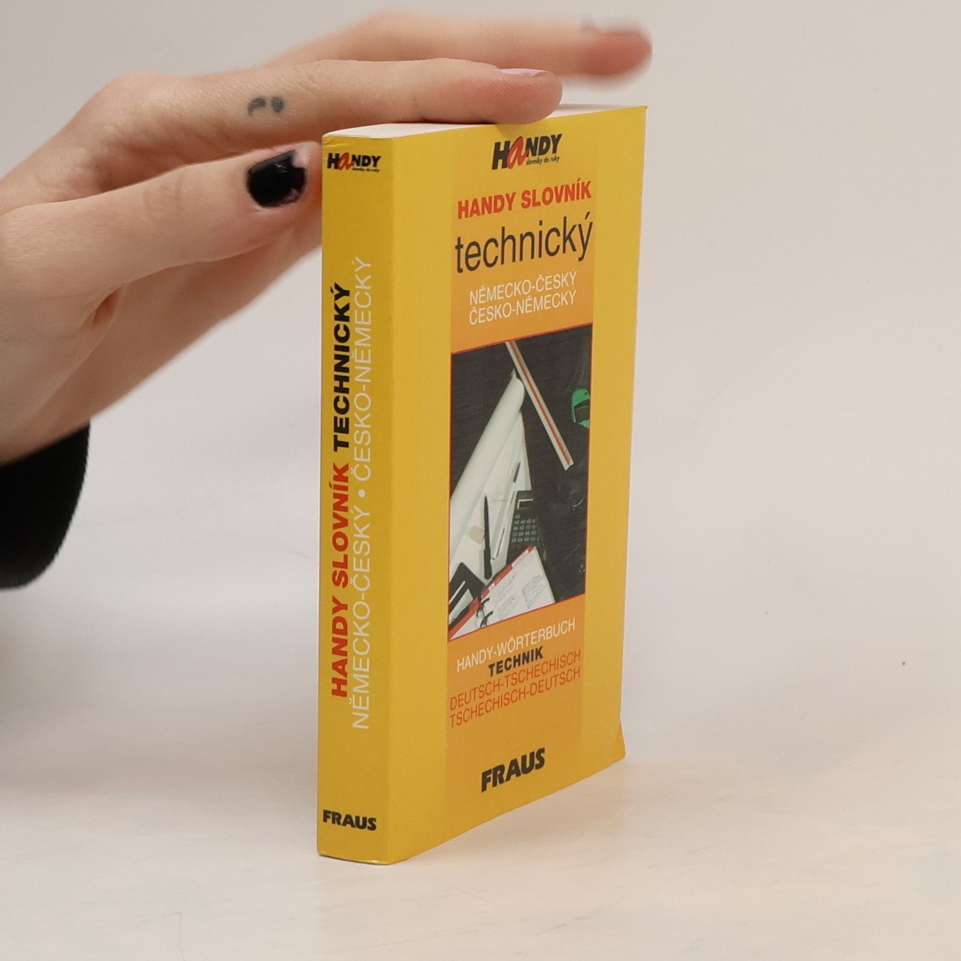 František Pfrogner Handy slovník technický německo-český, česko-německý. Handy-Wörterbuch Technik Deutsch-Tschechisch, Tschechisch-Deutsch