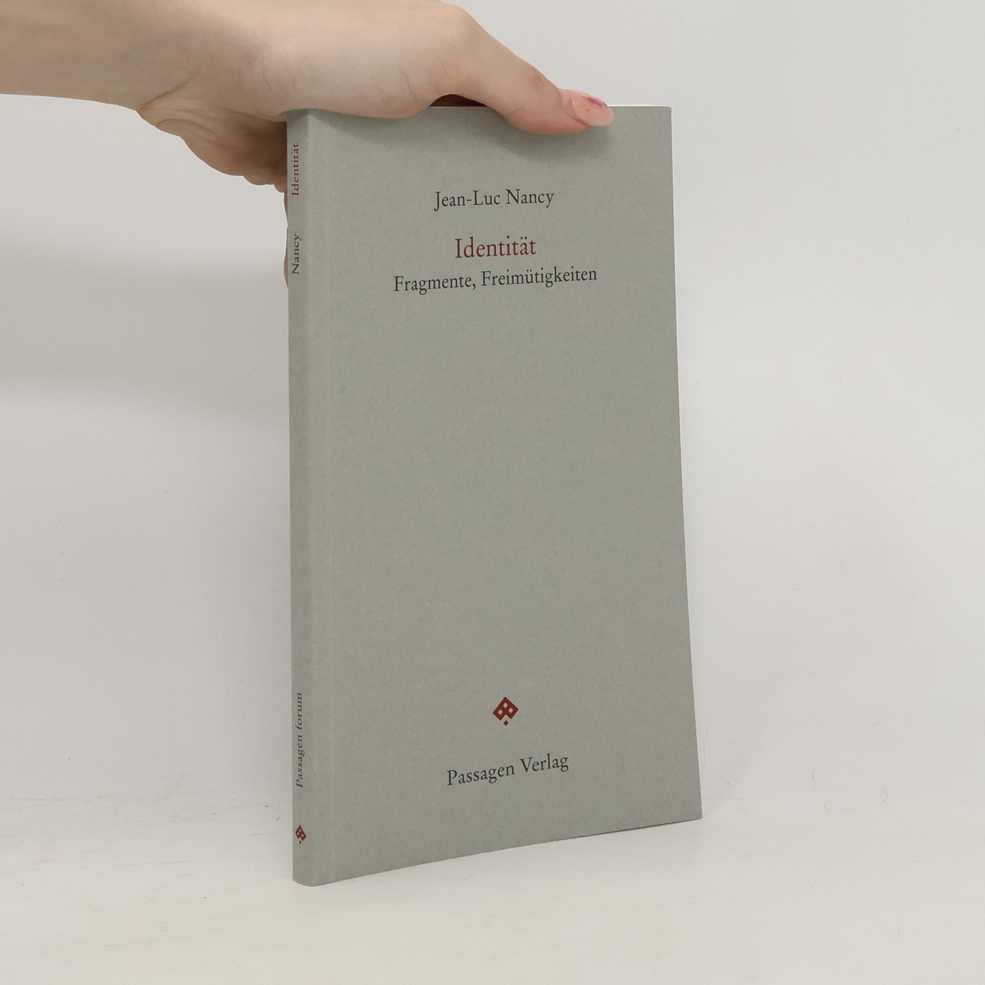 Jean Luc Nancy Identität